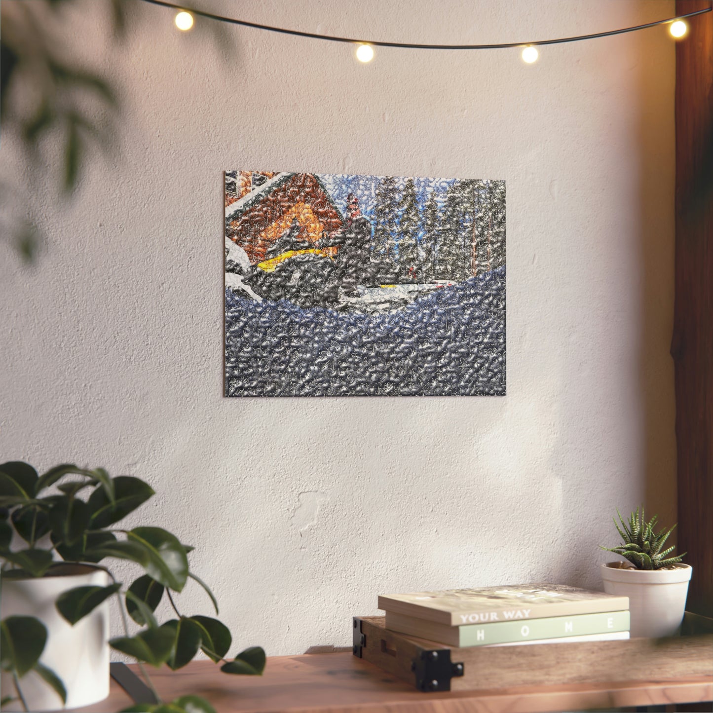 Aluminum Composite Panels ... "Packing After The Storm" ... Circa 3Apr23 ... Rhett Creek, Idaho, USA ... Original Works ...