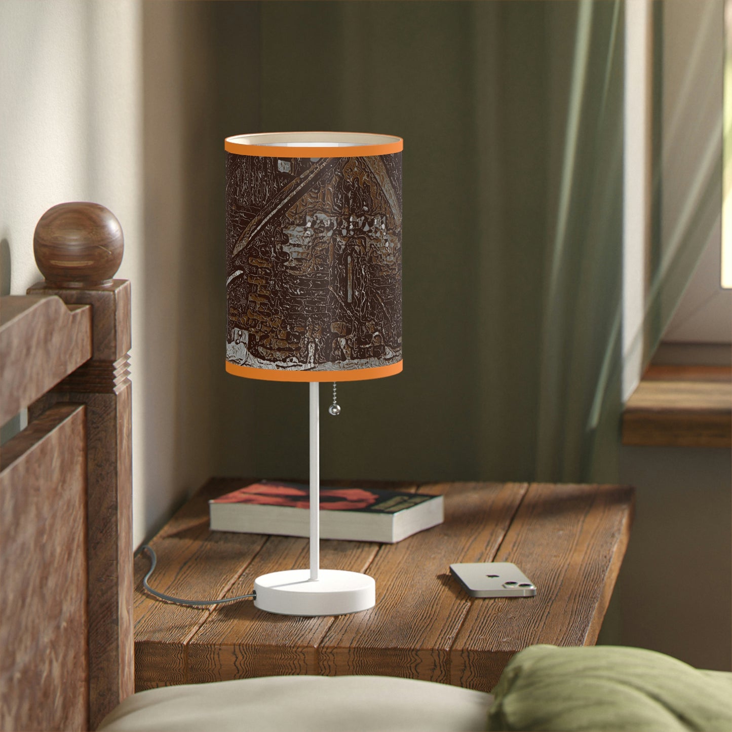 Lamp on a Stand, US|CA plug ... "A Bit Of Illumination For Your Cabin, Trailer, Boat-Yacht, RV, Home, Or Tiny-Home".