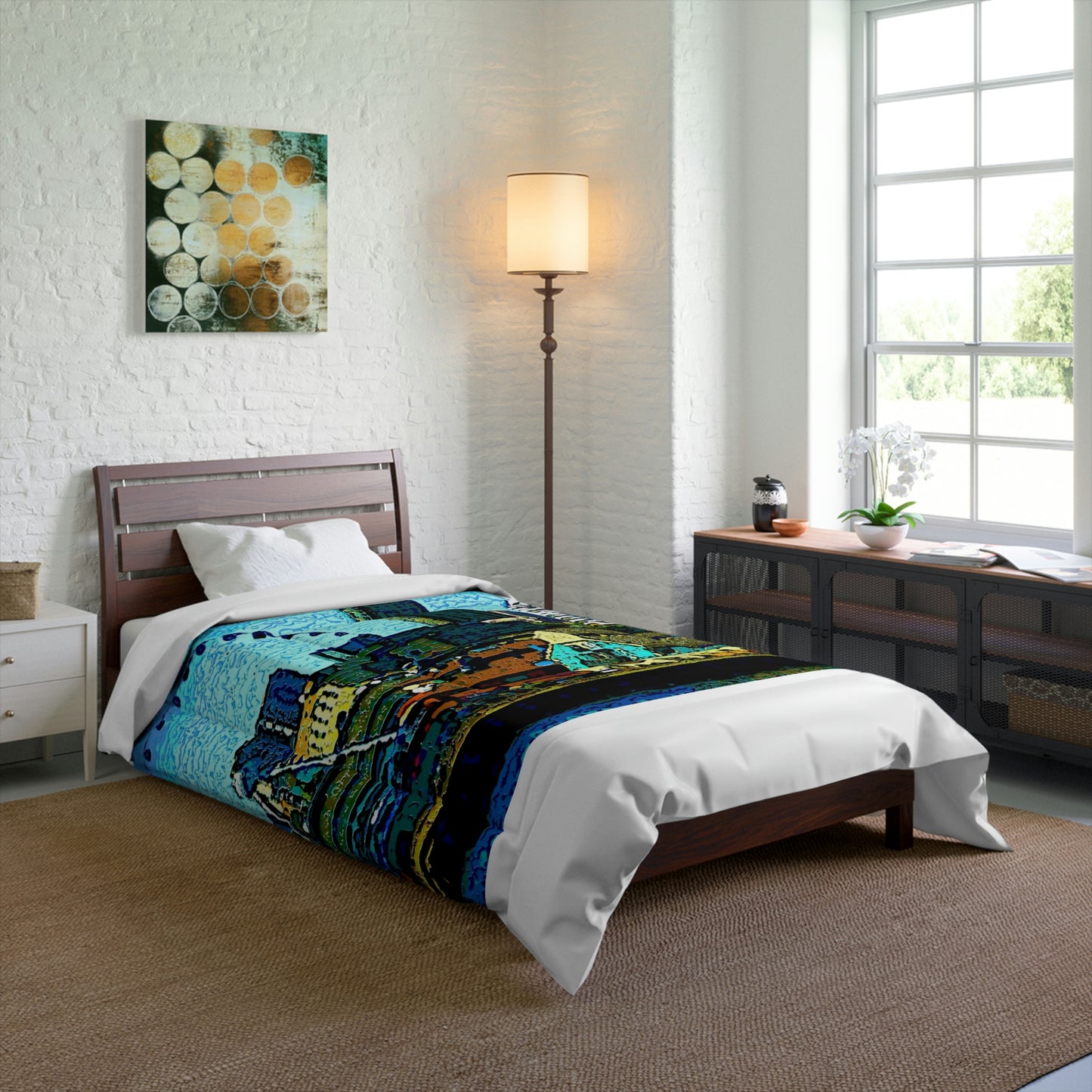 Comforter ... That Classic Wheel ... 'Seattle's Wheel' ... & An Old Classic Waterside Vendors ...  'Family Archives' ... Original Works ...