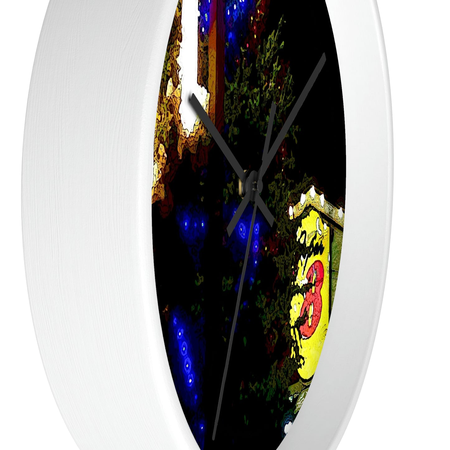 Wall clock ... A Very Nice Super-8 'On The Praire' ... Grangeville, Idaho ... Jan23 ... Original Works ...