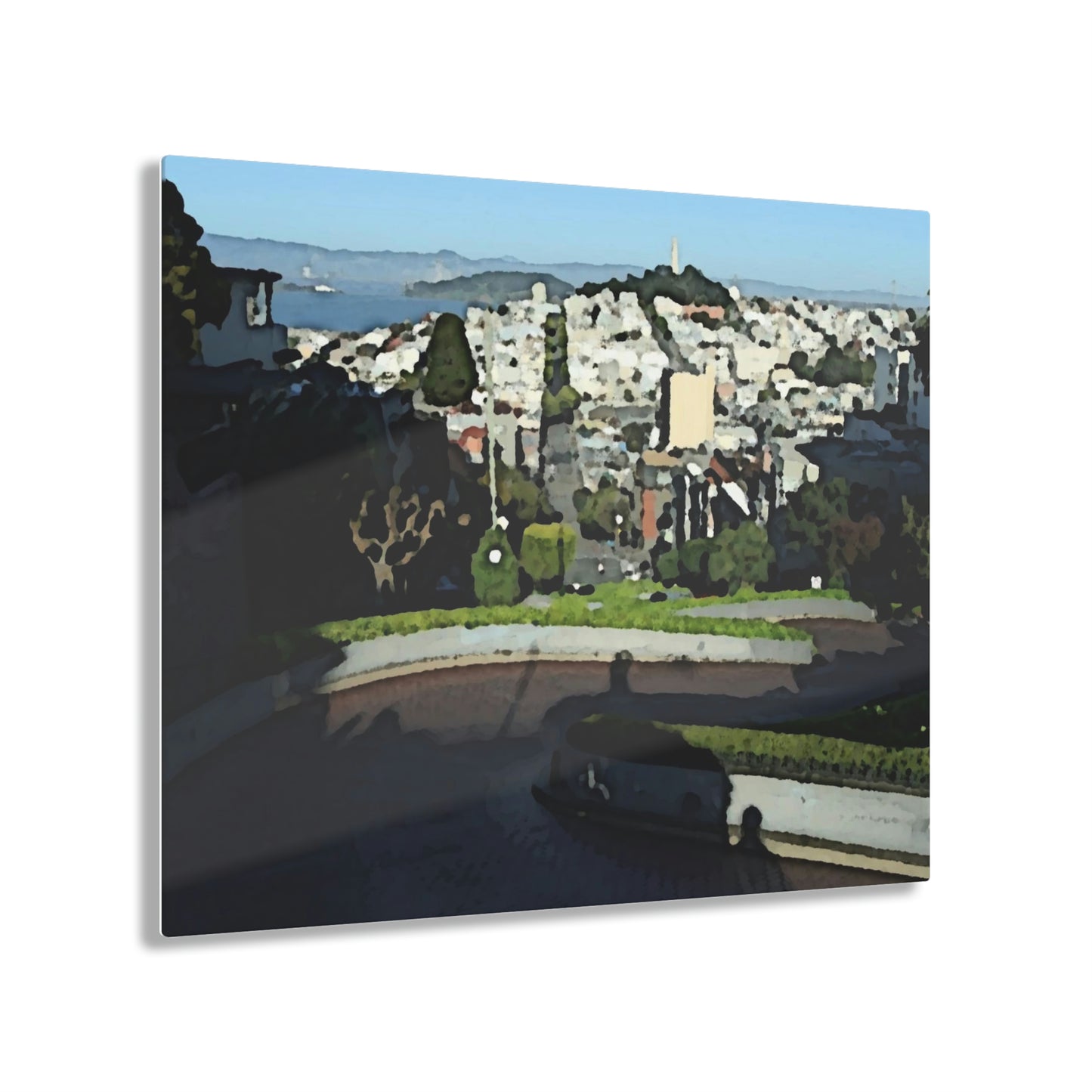 Acrylic Prints ... "Lombard Street San Francisco, CA, USA" ... Family Archives 1970's ... Original Works ...