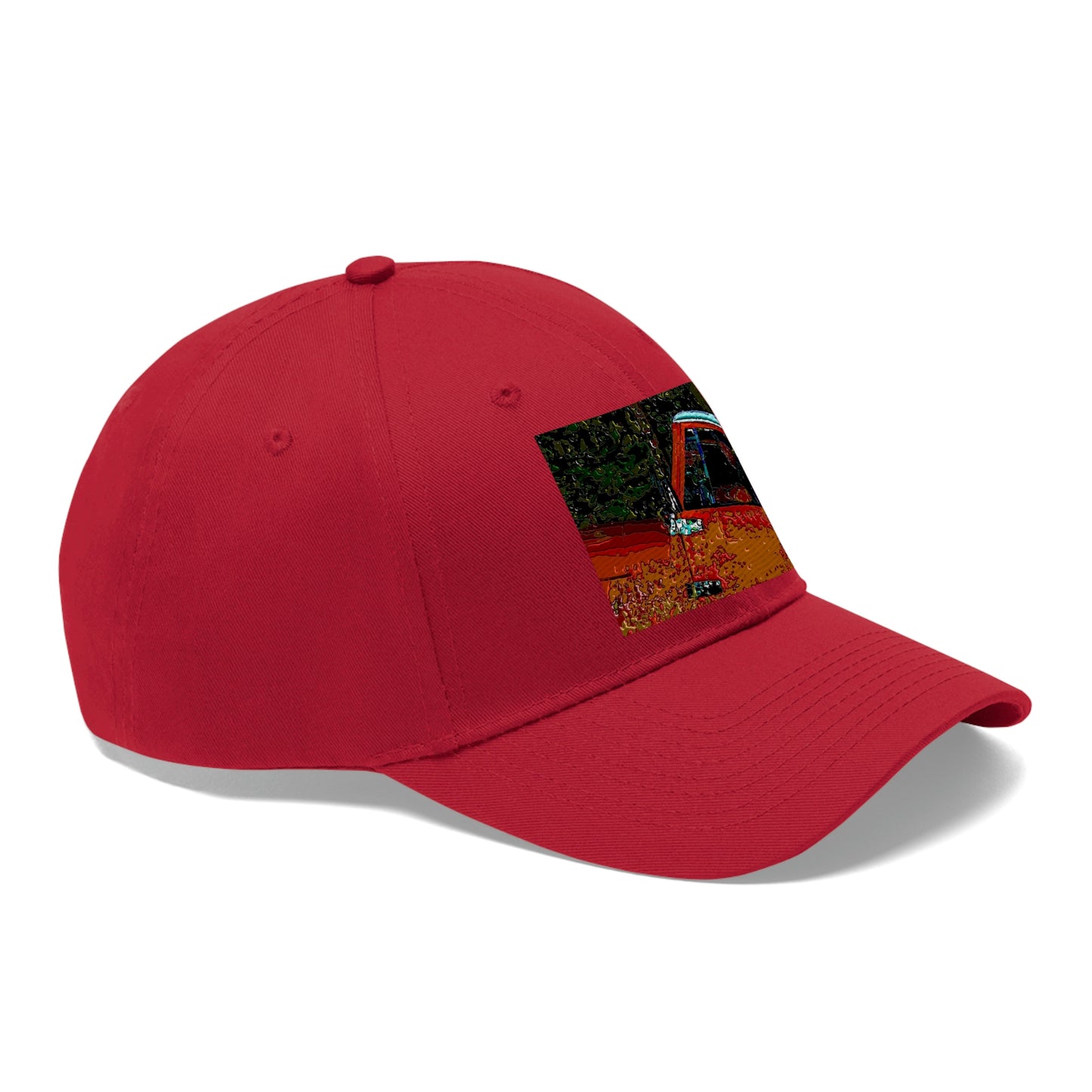 Unisex Twill Hat ... How-To-Drive-Idaho's-Mountain_Roads ... "Like A Professional" ... "Truckin' Like The Doo-Dah-Man" ...