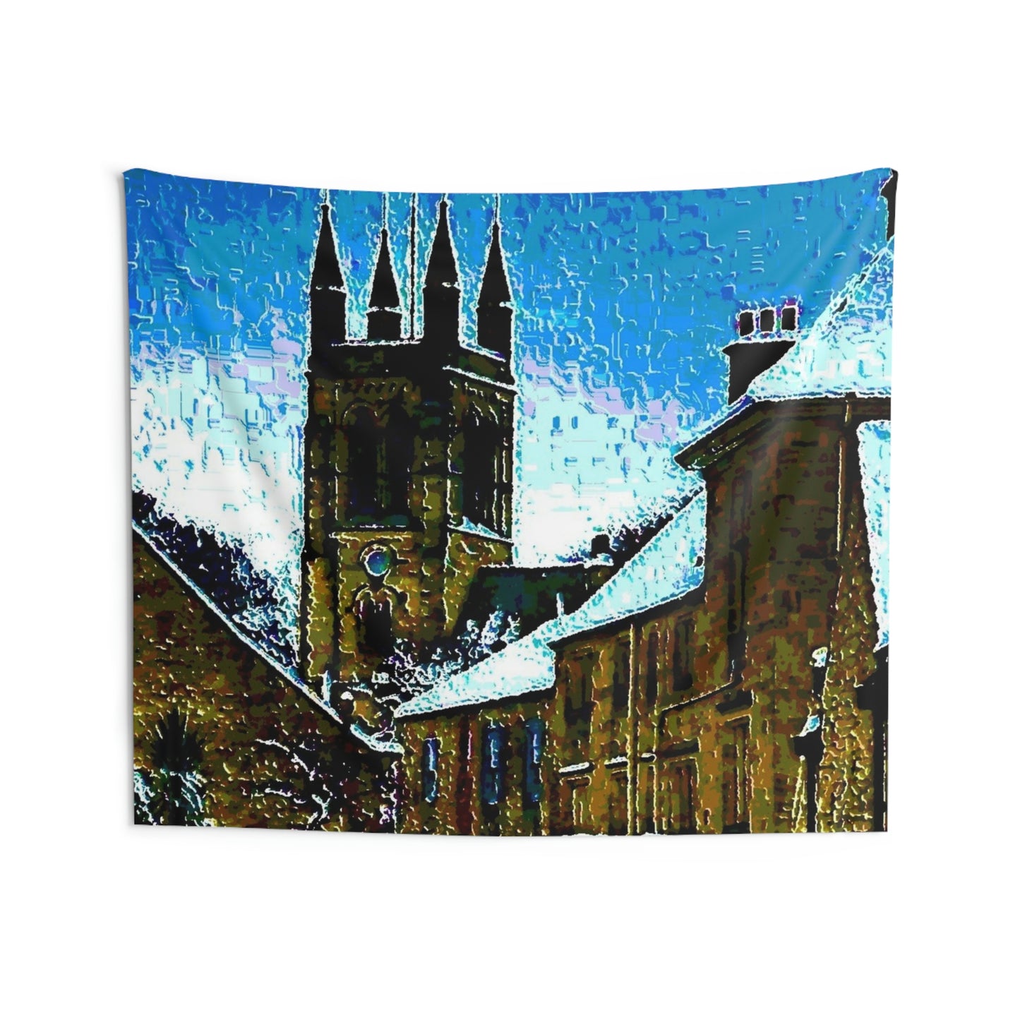 Indoor Wall Tapestries ... Walikng The Streets & Alleys ... 'Strolling The Canals ... '  ... Original Works  ...