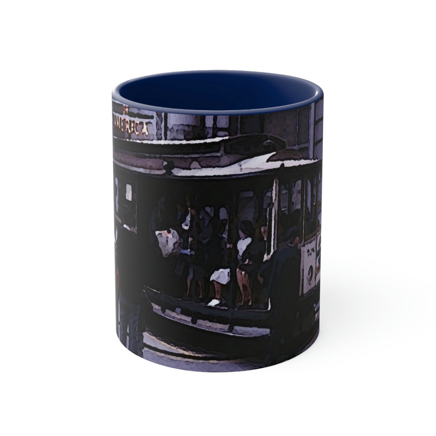 Accent Coffee Mug, 11oz ... San Francisco ... 'Rice-A-Roni-A-San Francisco Treat' ... "A Cable Car Classic" ... Family Archives: 1973 ... Original Works ...