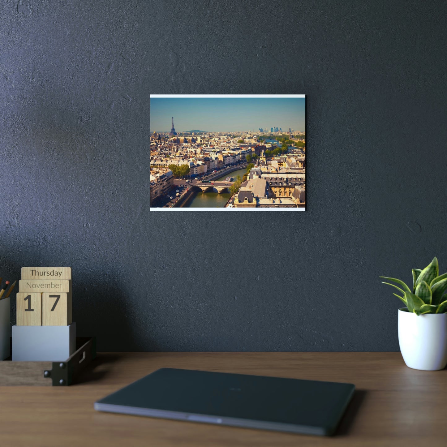 Aluminum Composite Panels ... "Allons Y A La Paris!"... A View Of 'The River Seine & Le Tour Eiffel' ... Family Archives ... Original Works ...