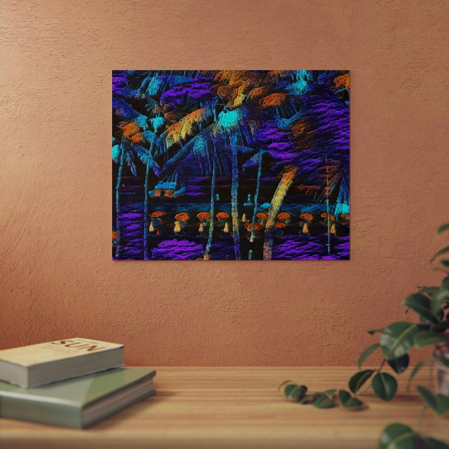 Aluminum Composite Panels ... "The Royal Hawai'ian: Waikiki Beach_Beach" ... Honolulu, HI ... Ocotber 2014 (Halloween) ... Original Works ...