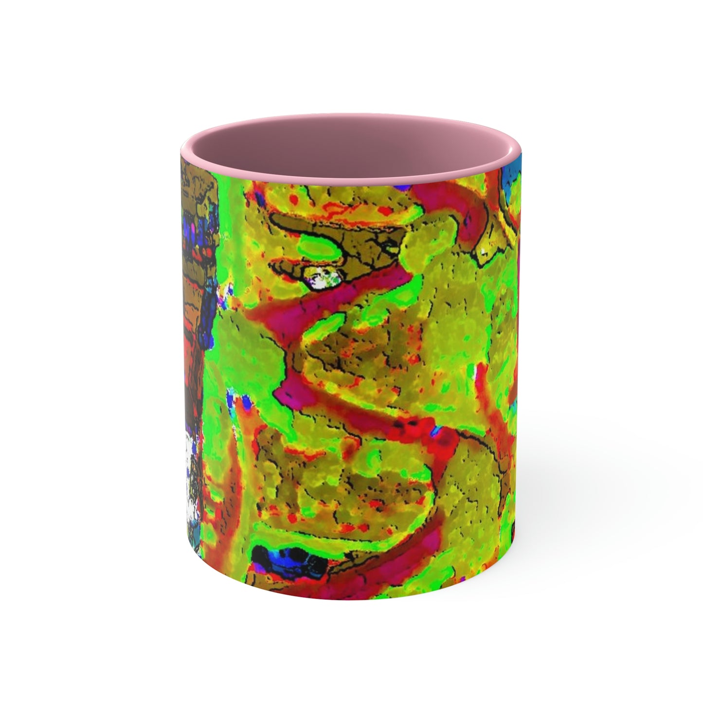 Accent Coffee Mug, 11oz ... A Crazy Street ... 'Eight Winding Curve-Switchbacks' ... "Lombard Street, San Francisco, CA' ... Family Archives: 1970's ... Original Works ...