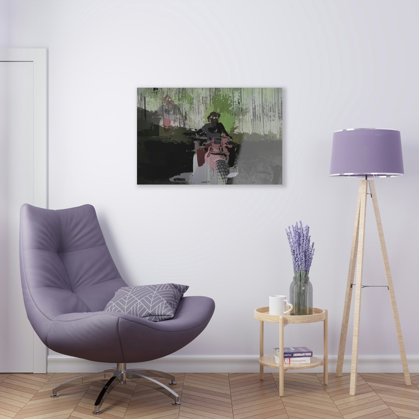 Acrylic Prints ... 3-Wheeln' N' Groovin The Mountain Roads ... Central Idaho ... Original Works ...