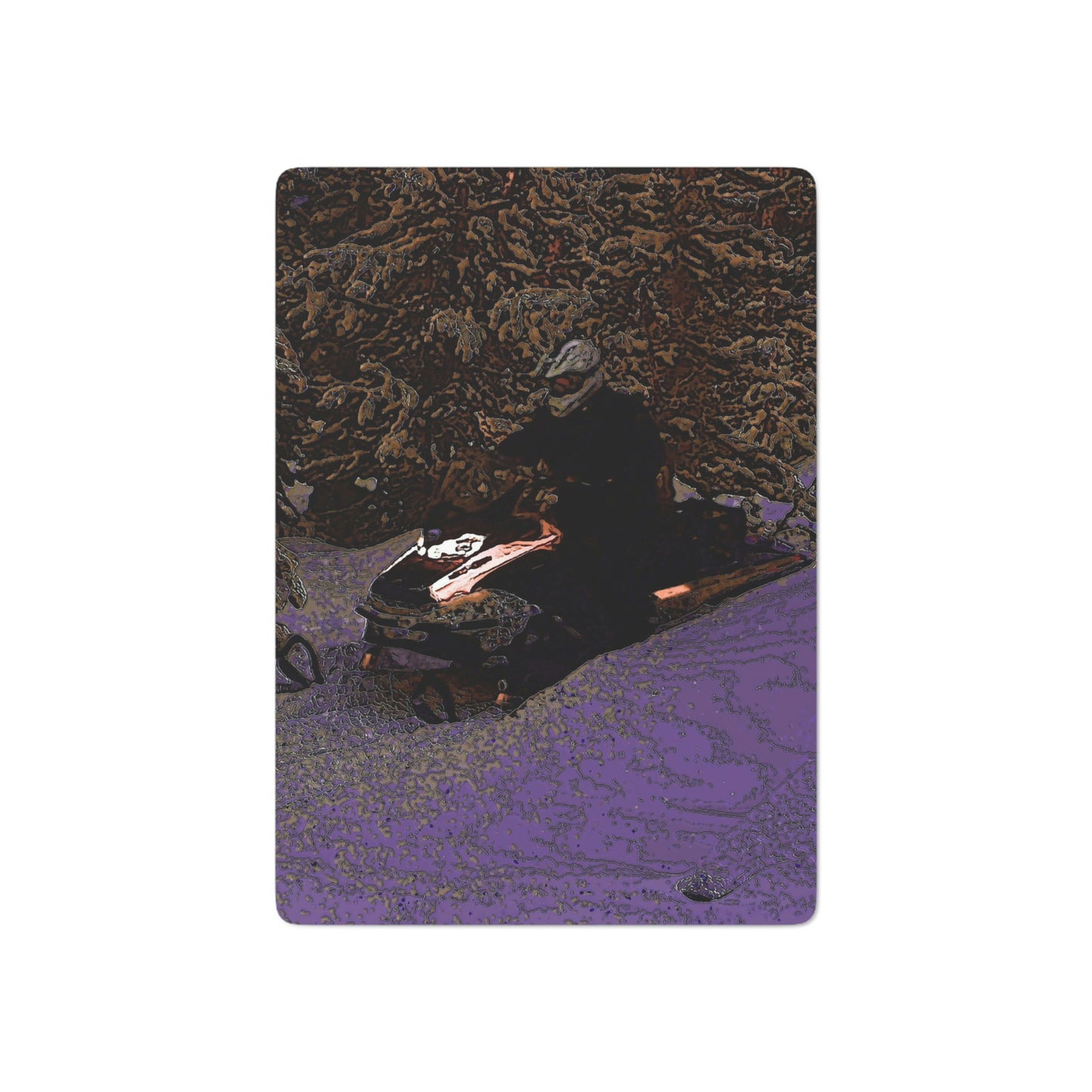 Custom Poker Cards ... Yep ... "Another Day ... Riding Through The Wilderness ... " ... February 2023 ... Original Works ...