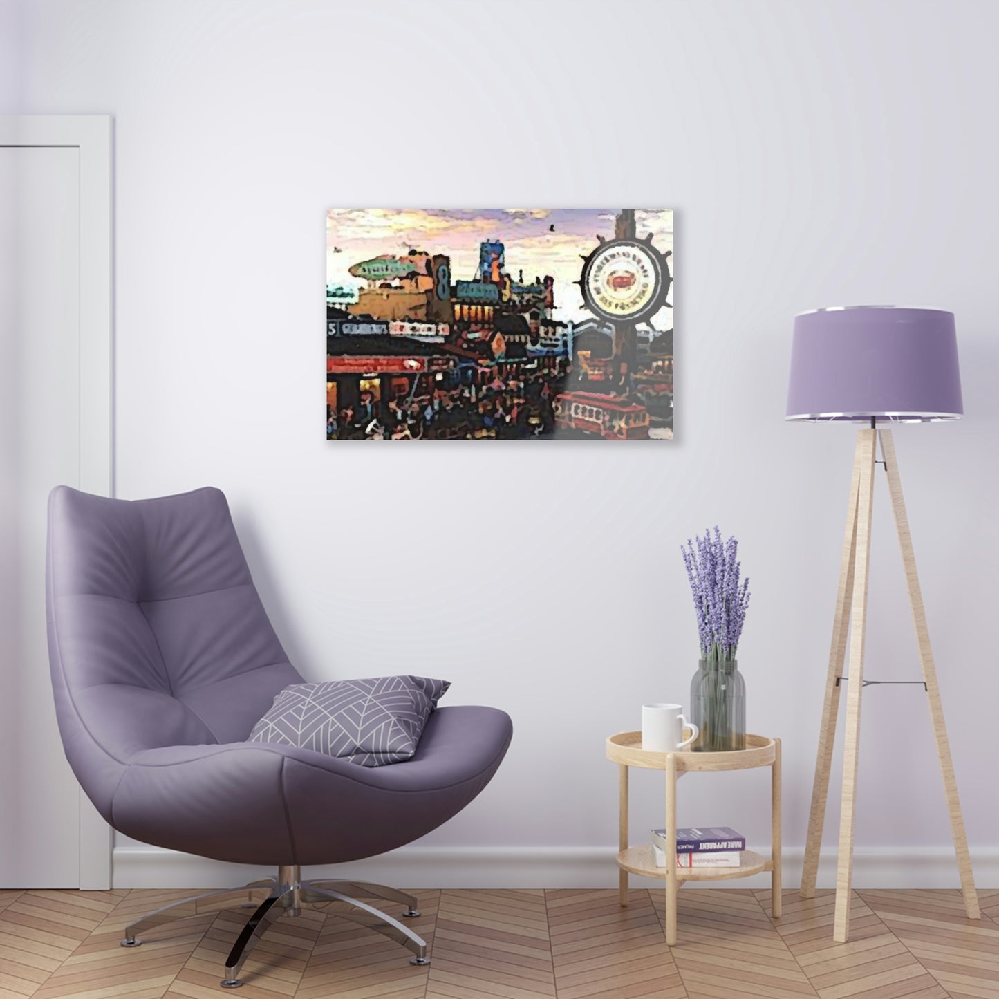 Acrylic Prints ...  "No.9 Fishermen's Grotto - Fishermen's Wharf, SF, California" ... Family Archives: 1970's ... Original Works ...