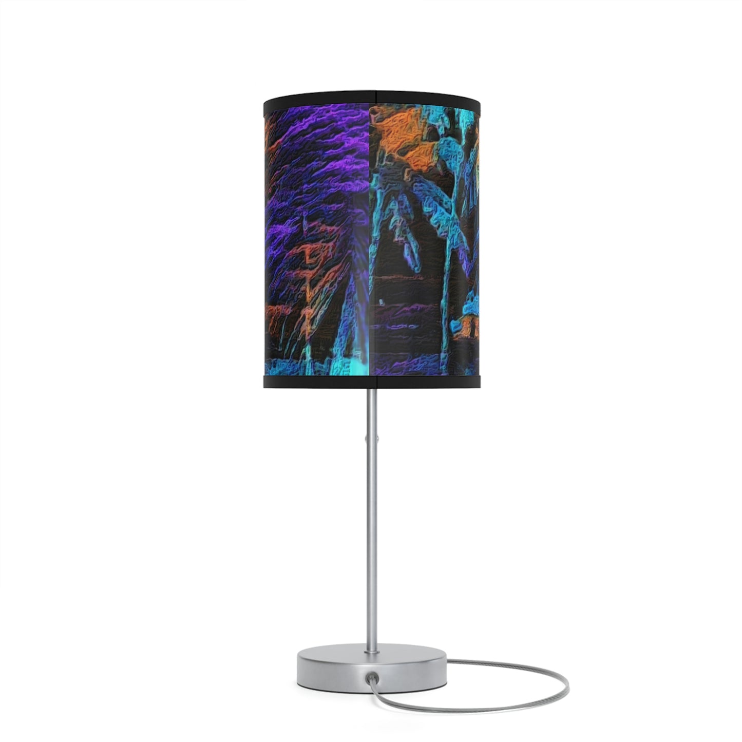 Lamp on a Stand, US|CA plug ... "The Royal Hawai'ian: Waikiki Beach_Beach" ... Honolulu, HI ... Ocotber 2014 (Halloween) ... Original Works ...