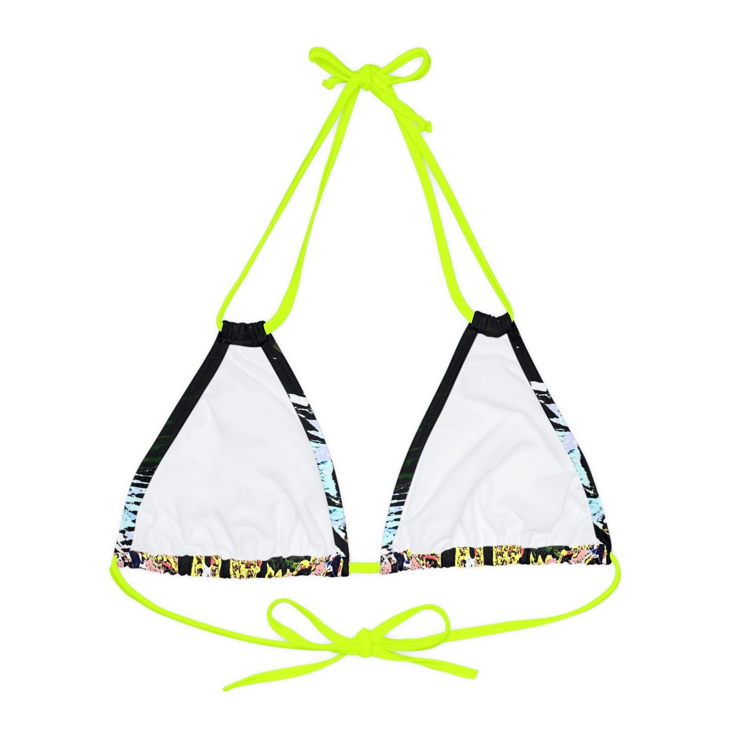 Strappy Triangle Bikini Top ... "A Beautiful Beach Amongst The Palms" ... The Outrigger Waikiki, Honolulu, Oahu ... Original Works ...