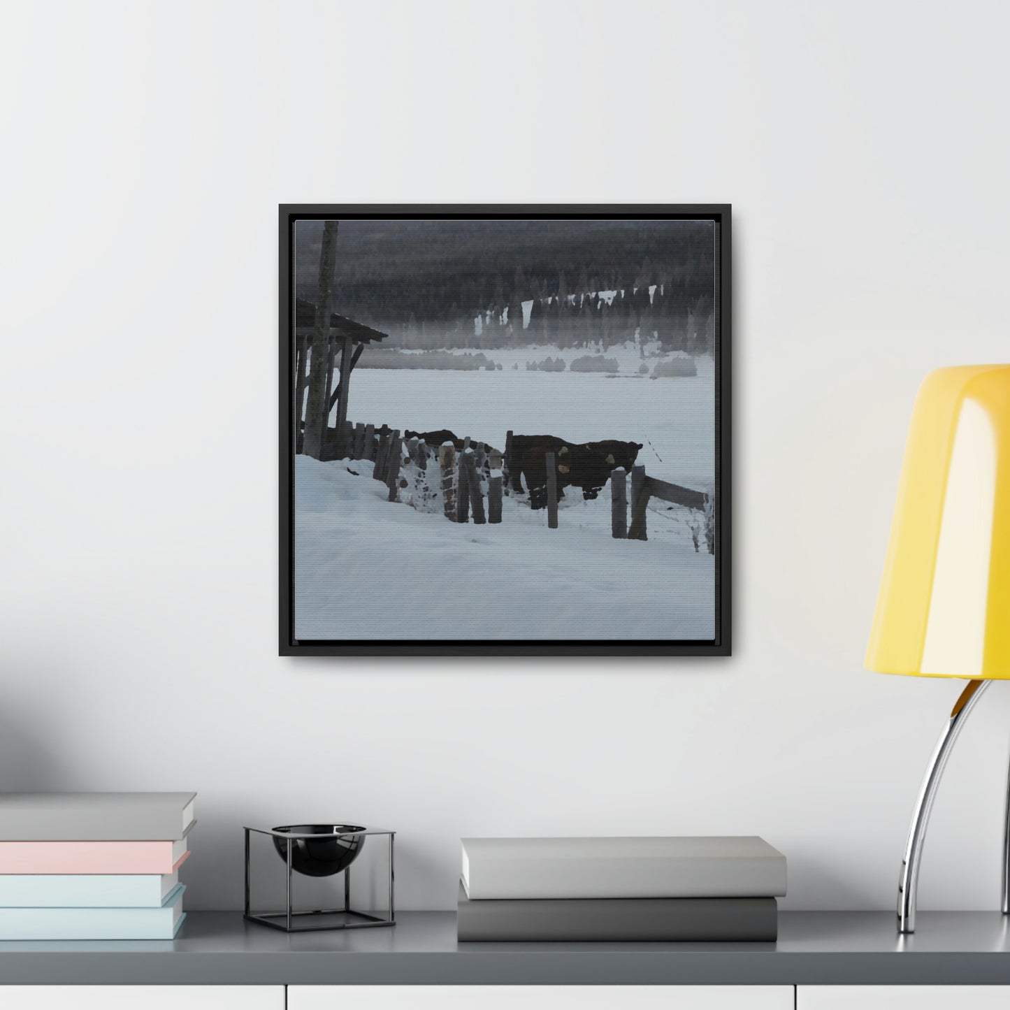 Gallery Canvas Wraps, Square Frame