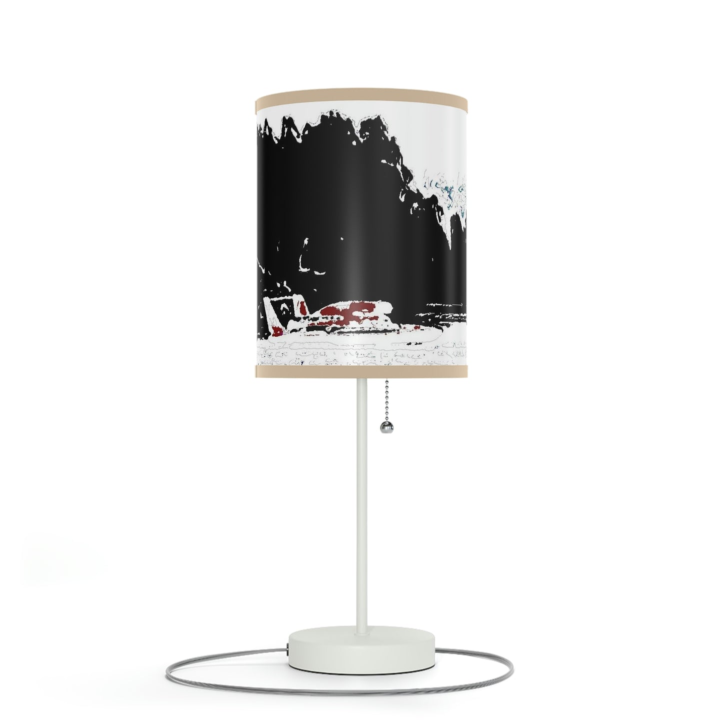 Lamp on a Stand, US|CA plug ... Seattle Columbia Cup On Lake Washington ... "Dave Wilcox Heads For The Win" ... Associate Gift-Photo ... Original Works ...