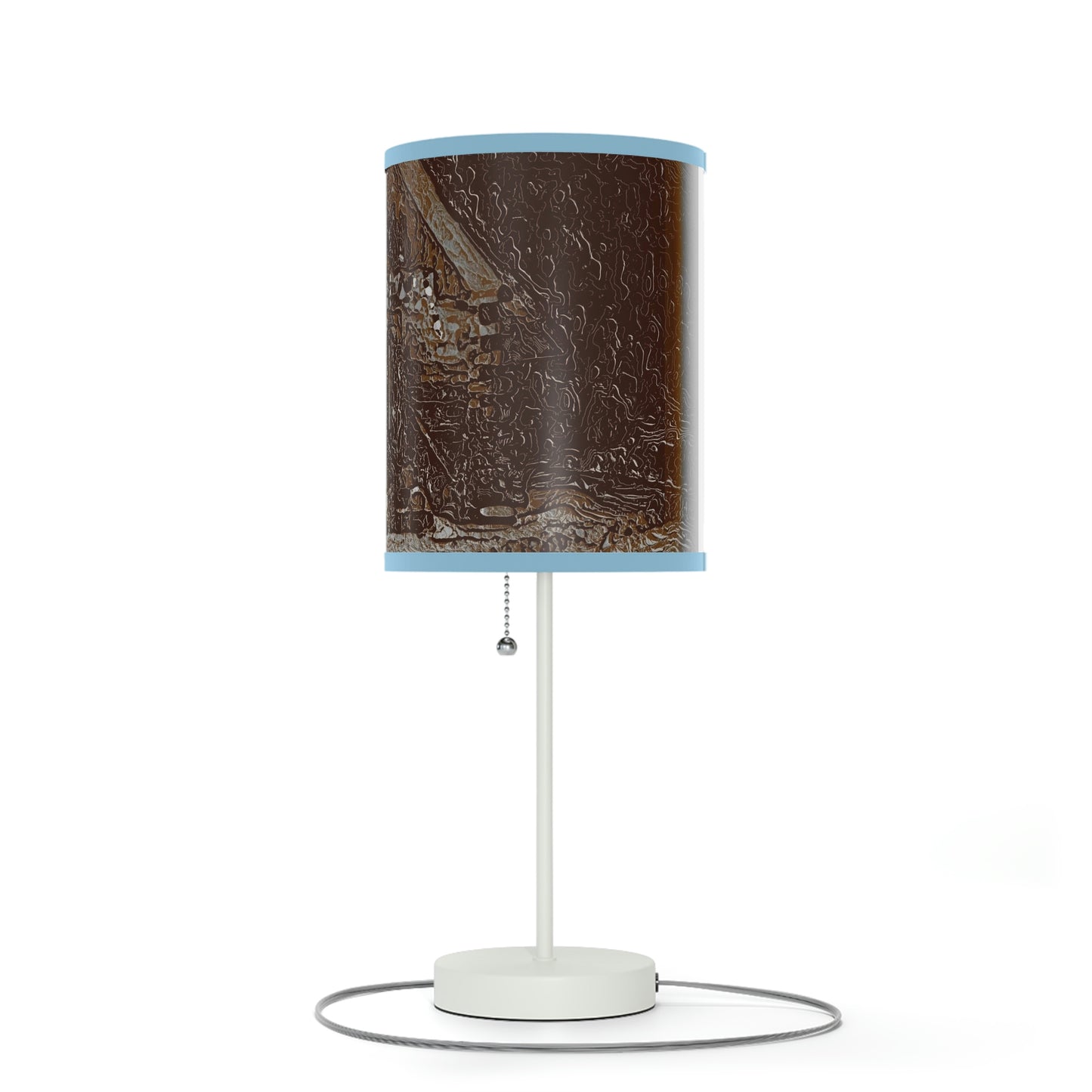 Lamp on a Stand, US|CA plug ... "A Bit Of Illumination For Your Cabin, Trailer, Boat-Yacht, RV, Home, Or Tiny-Home".