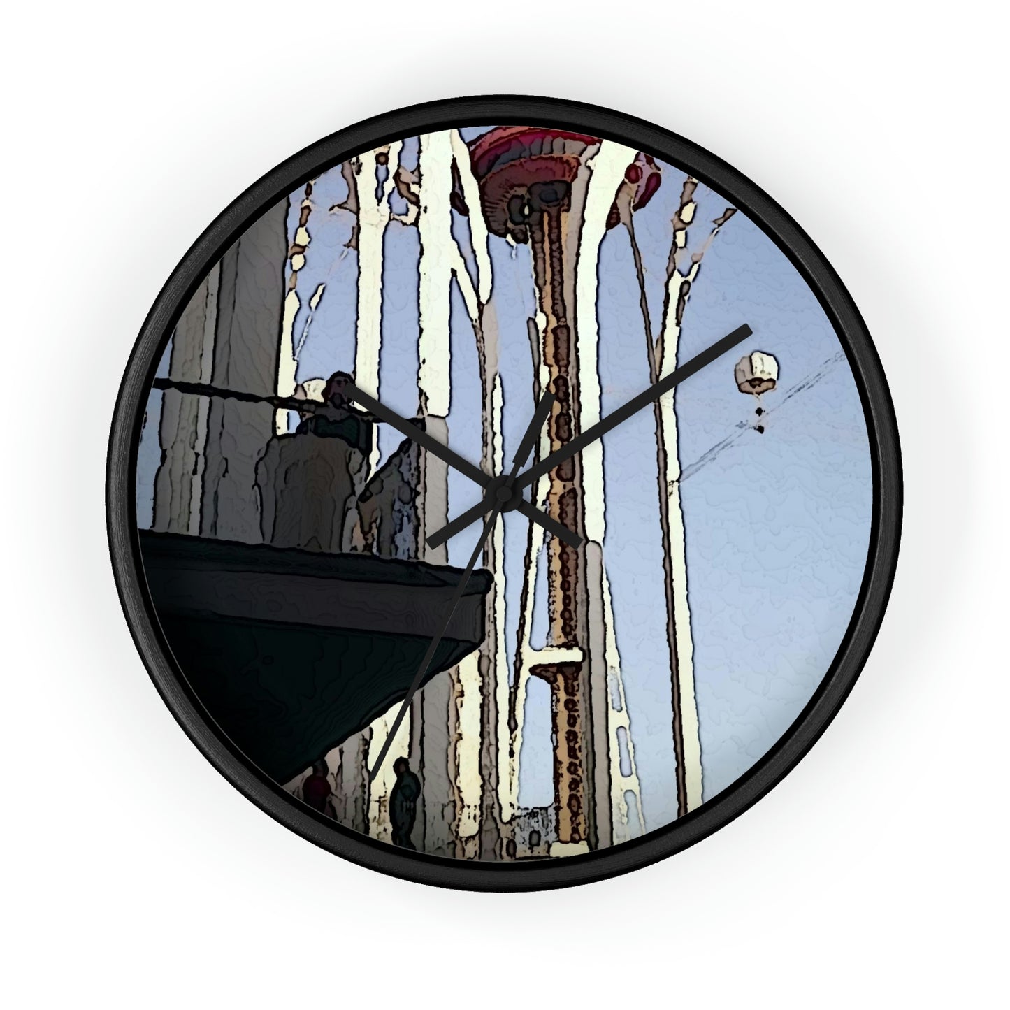 Wall clock ... "Seattle's World Fair ... 'A Family Favourite' ..." Original Works ...