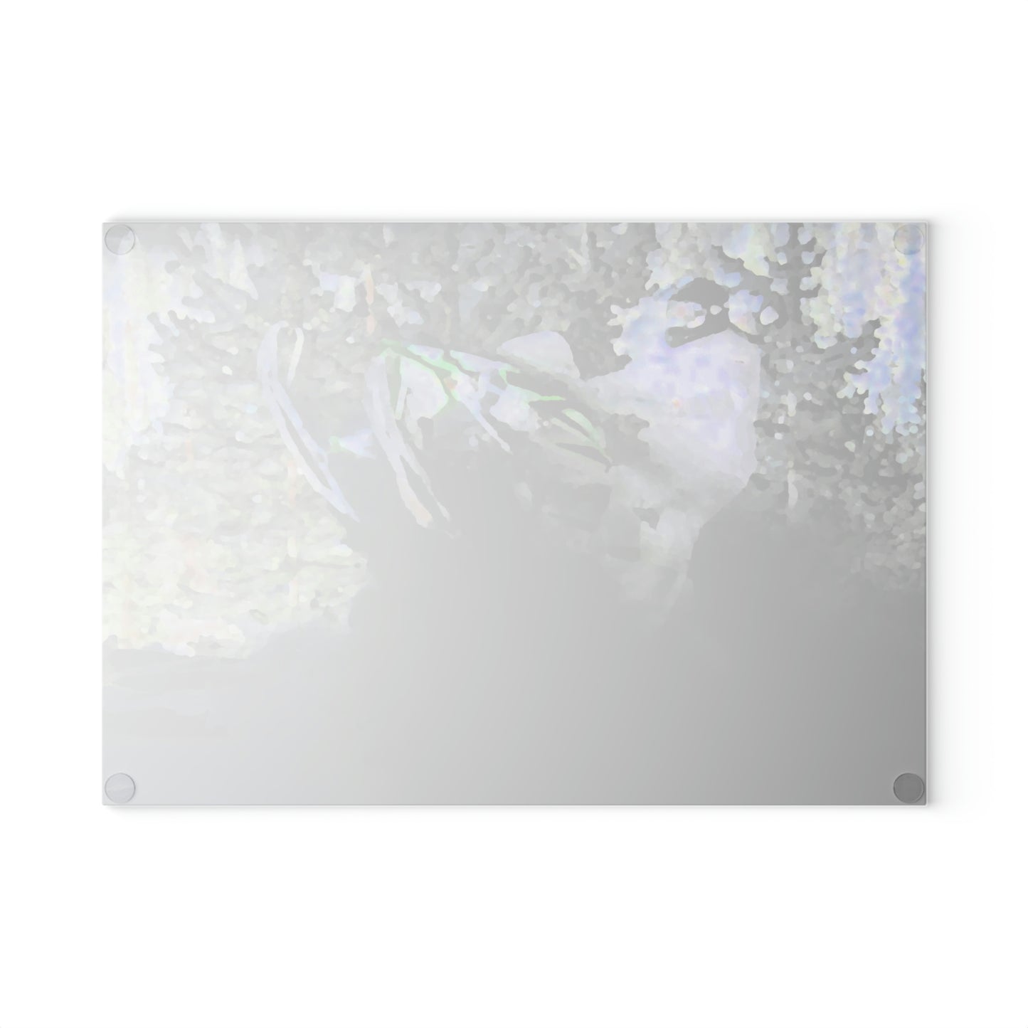 Glass Cutting Board ...  "Come Fly With Us At CIP Airways" .. CIP: Central_Idaho-Properties ...
