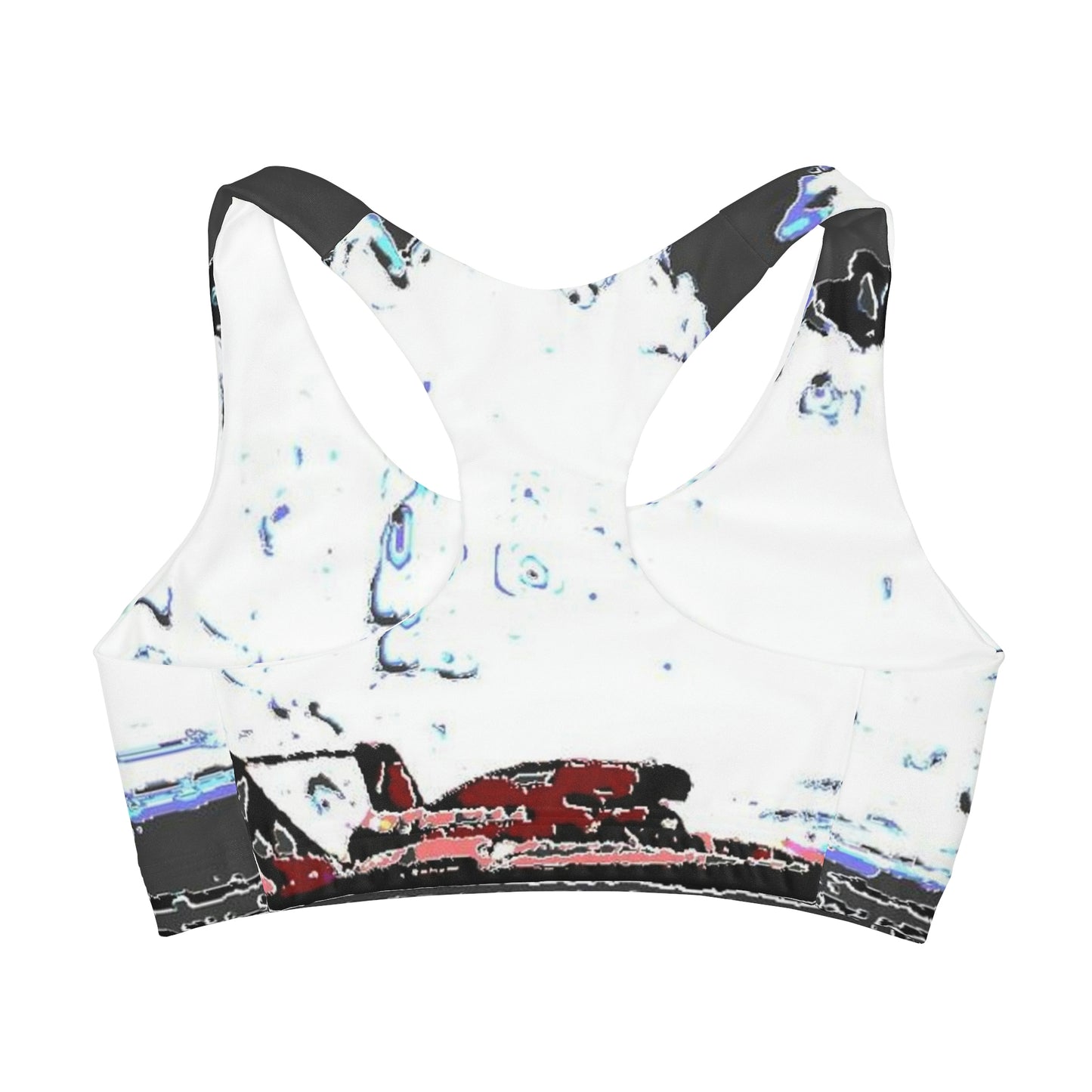 Girls' Double Lined Seamless Sports Bra ... Seattle Columbia Cup On Lake Washington ... "Dave Wilcox Heads For The Win" ... Associate Gift-Photo ... Original Works ...