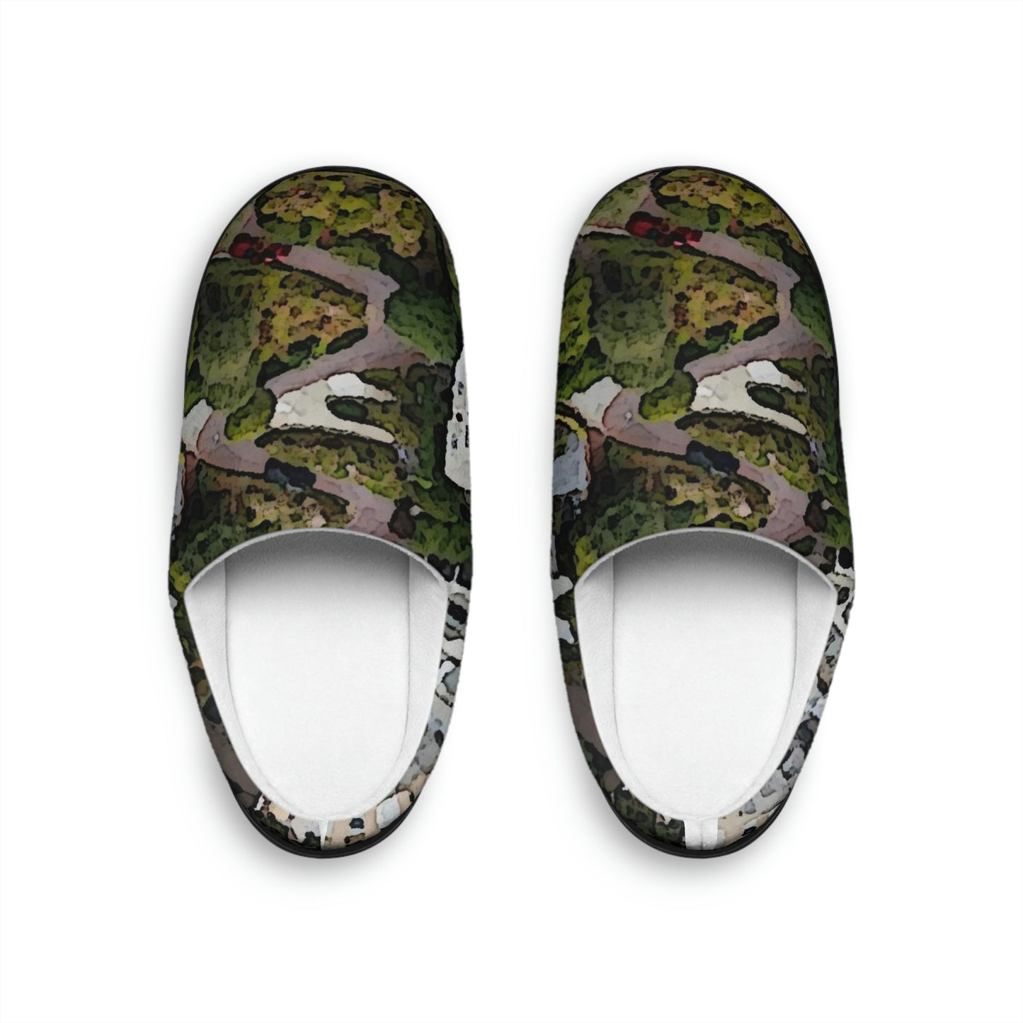 Men's Indoor Slippers ... A Crazy Street ... 'Eight Winding Curve-Switchbacks' ... "Lombard Street, San Francisco, CA' ... Family Archives: 1970's ... Original Works ...