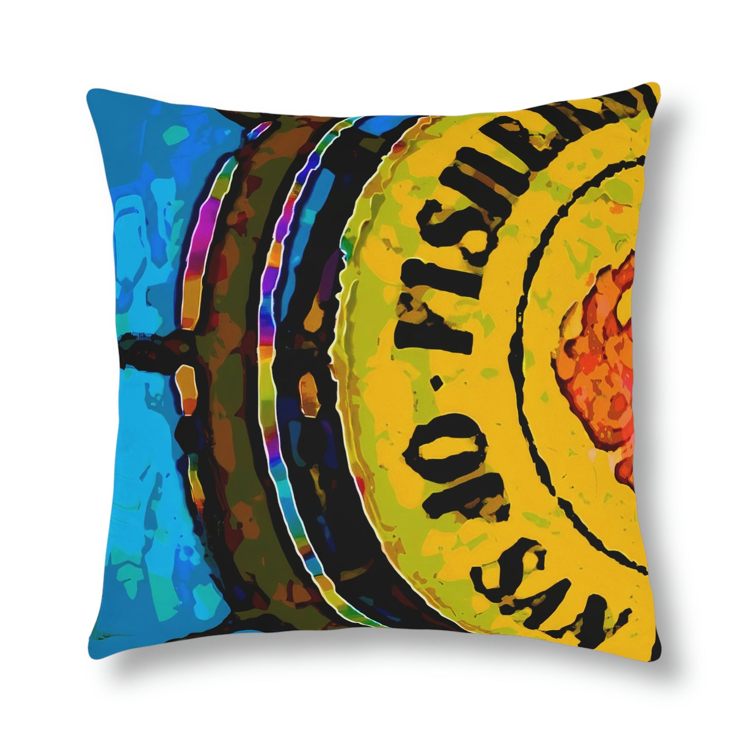 Waterproof Pillows ... "No.9 Fishermen's Grotto - Fishermen's Wharf, SF, California" ... Family Archives: 1970's ... Original Works ...