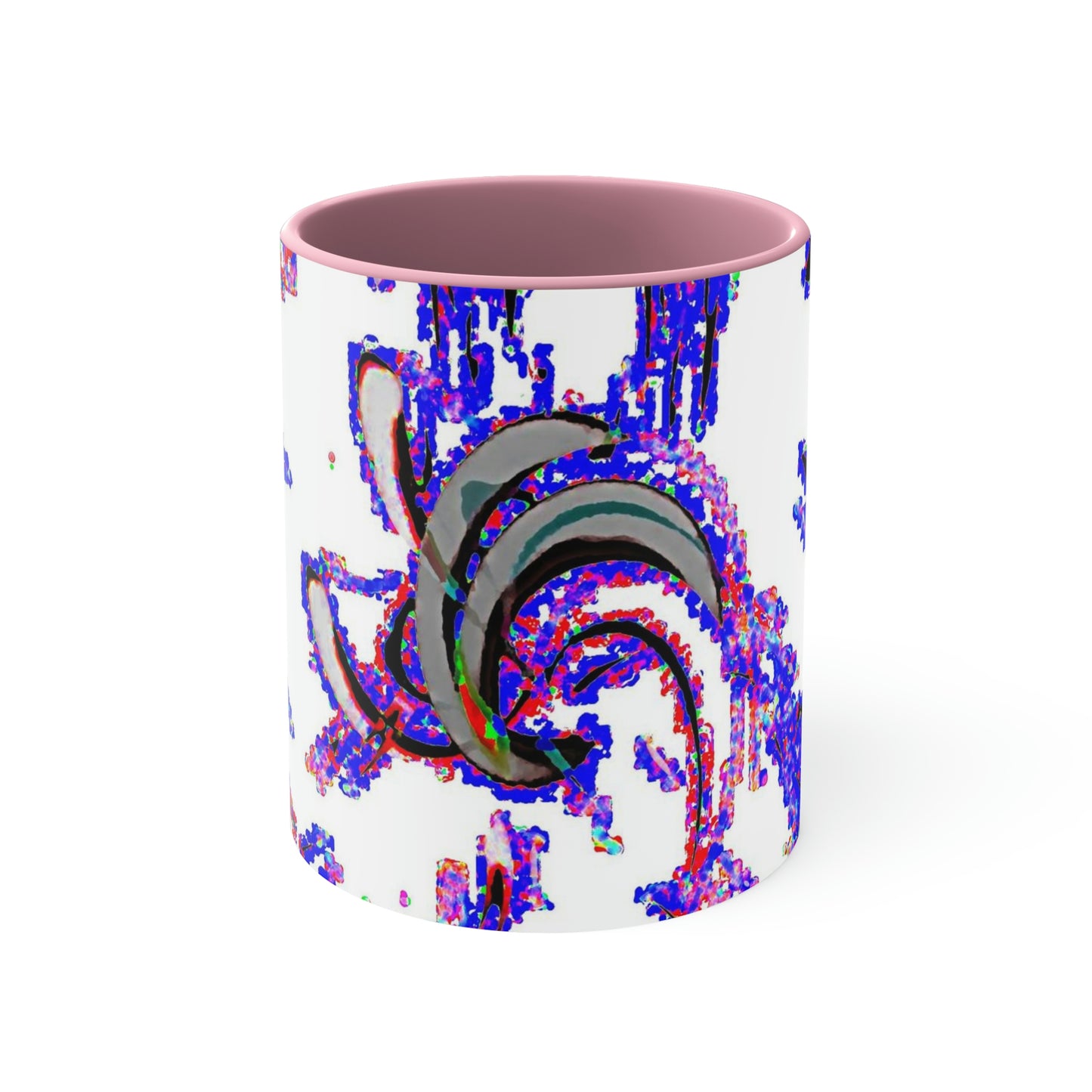 Accent Coffee Mug, 11oz ... "Waning Moon" ... Central Idaho ... October 2022 ... Rendering Time: 22 Hours ... Original Works ...