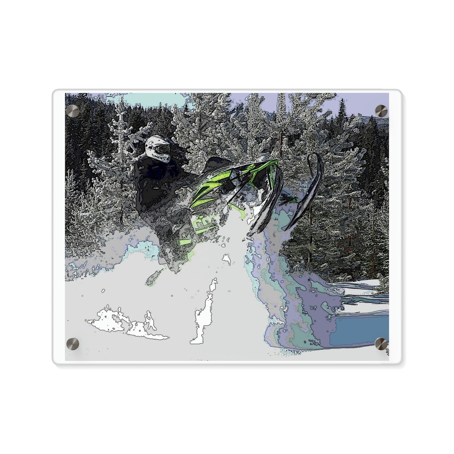 Acrylic Wall Art Panels ... Come Fly With The Professionals ... CIP-Airways ... 'Getting-Er-Done' ... Original Works ... December 2022 ...