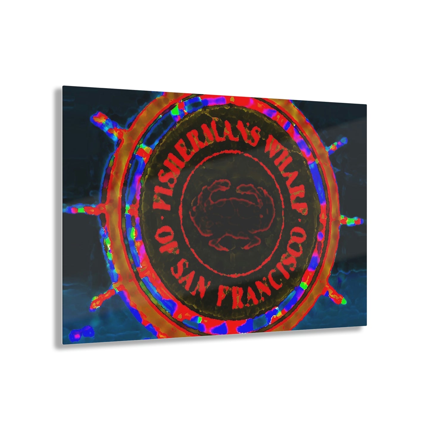 Acrylic Prints ... "No.9 Fishermen's Grotto - Fishermen's Wharf, SF, California" ... Family Archives: 1970's ... Original Works ...