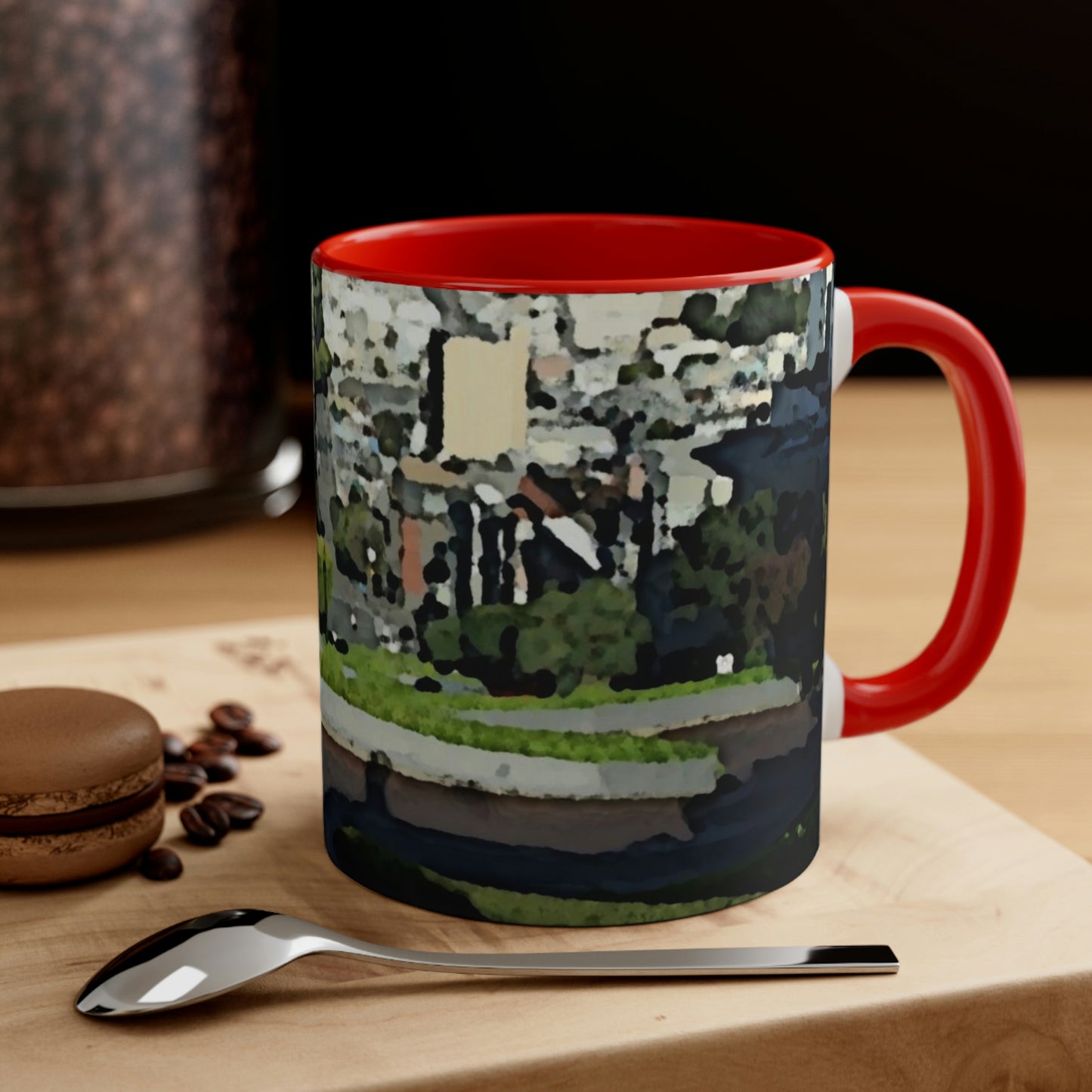 Accent Coffee Mug, 11oz ... "Lombard Street San Francisco, CA, USA" ... Family Archives 1970's ... Original Works ...