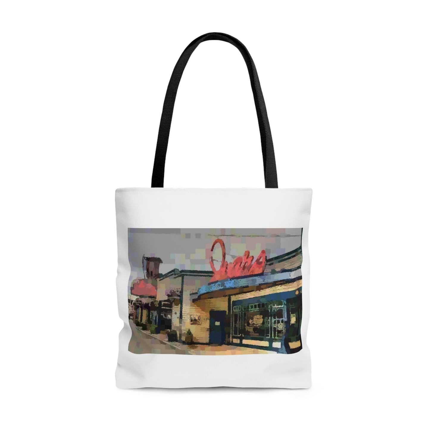 AOP Tote Bag ...  In-A-Hurry & Stressed? ... Remember: Keep "Clam" ... Clam_Happy ...  'Ivars: Seattle Waterfront' ... Personal Archives ... Original Works ...