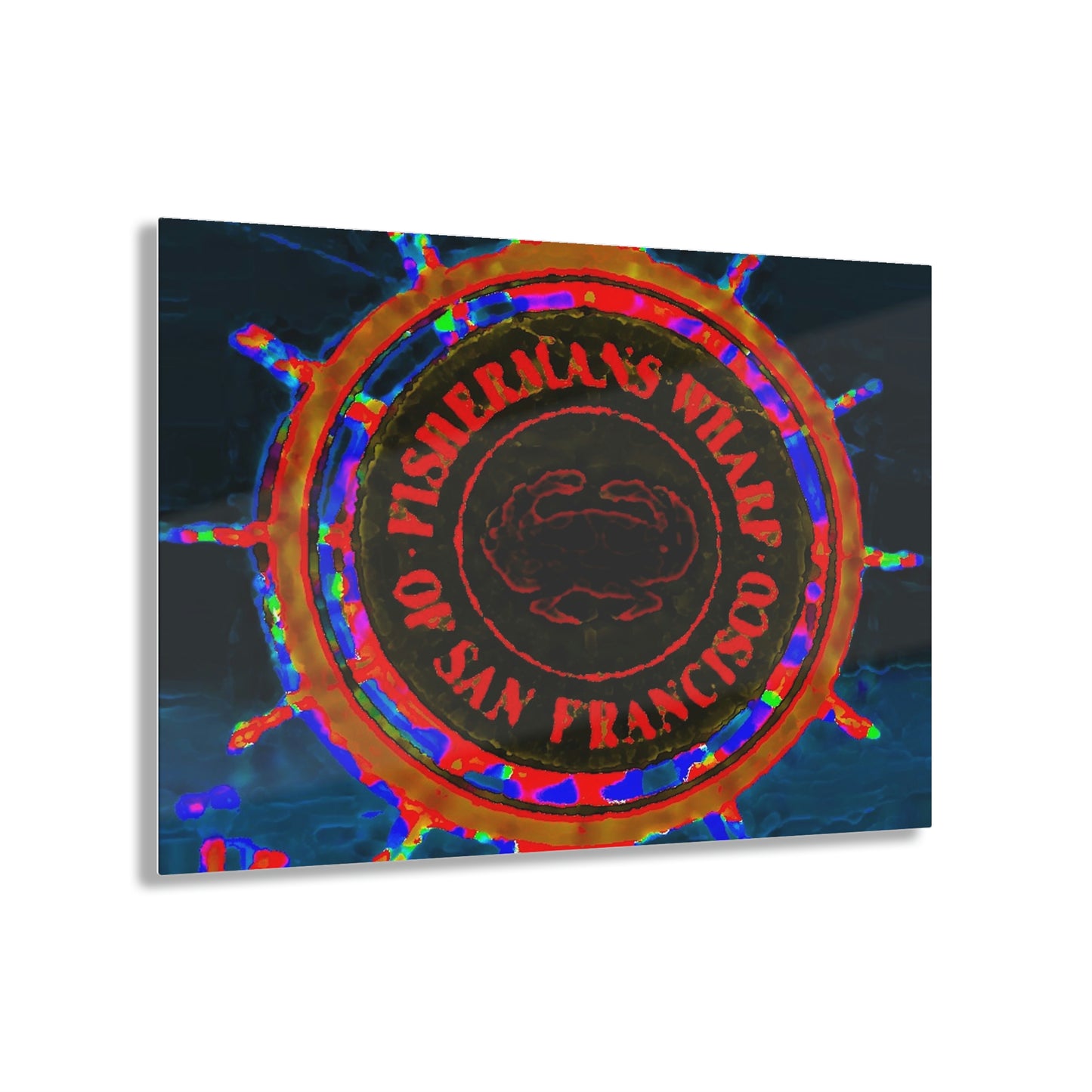 Acrylic Prints ... "No.9 Fishermen's Grotto - Fishermen's Wharf, SF, California" ... Family Archives: 1970's ... Original Works ...
