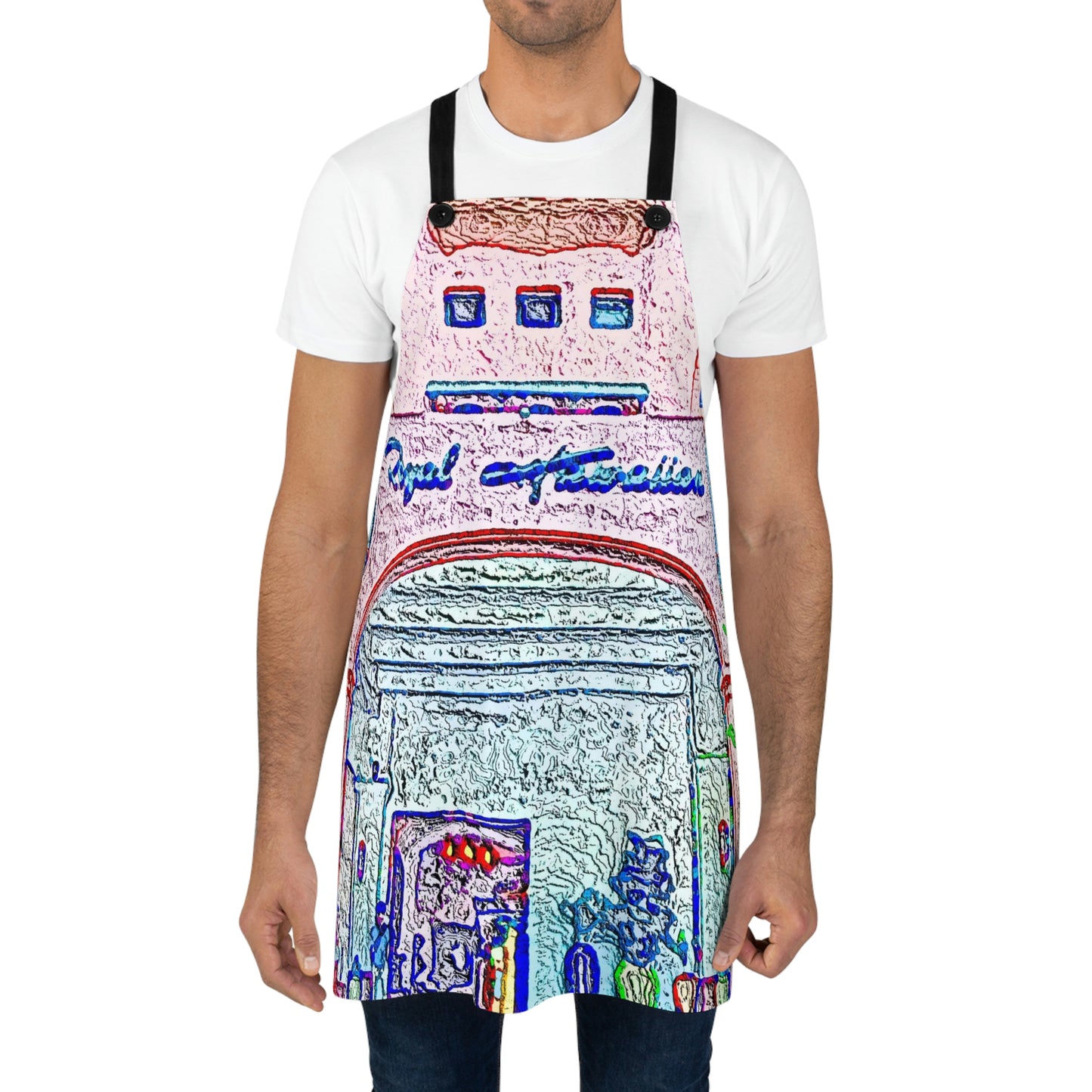 Apron ...  "La Grande Entree" At: 'The Pink Palace' ... The Royal Hawai'ian ... Honolulu, HI ... '27Oct2014' ... Original Works ...