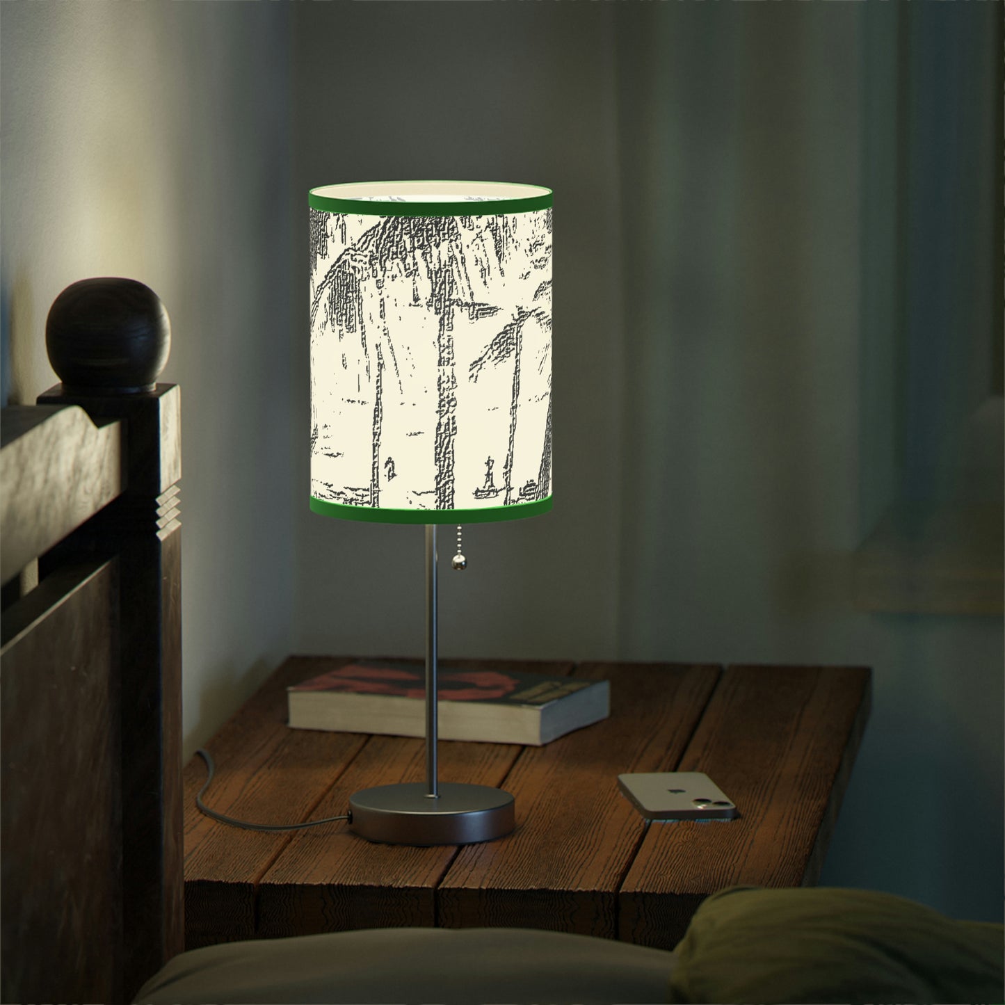 Lamp on a Stand, US|CA plug ... "The Royal Hawai'ian: Waikiki Beach_Beach" ... Honolulu, HI ... Ocotber 2014 (Halloween) ... Original Works ...