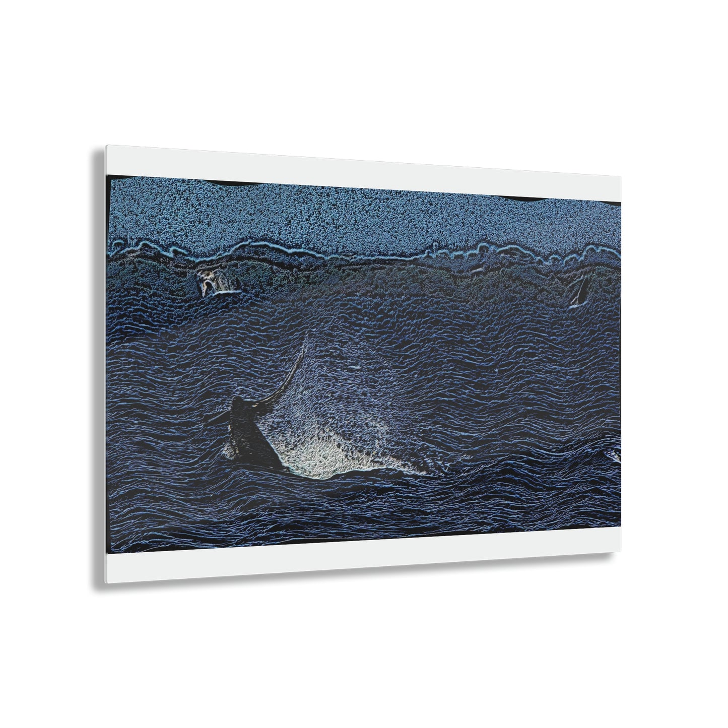 Acrylic Prints ... "A Trio Of Humpback Joy" ...  Maui, HI ... April Fools Day ... 1Apr23 ... Original Works - Family Archives ...