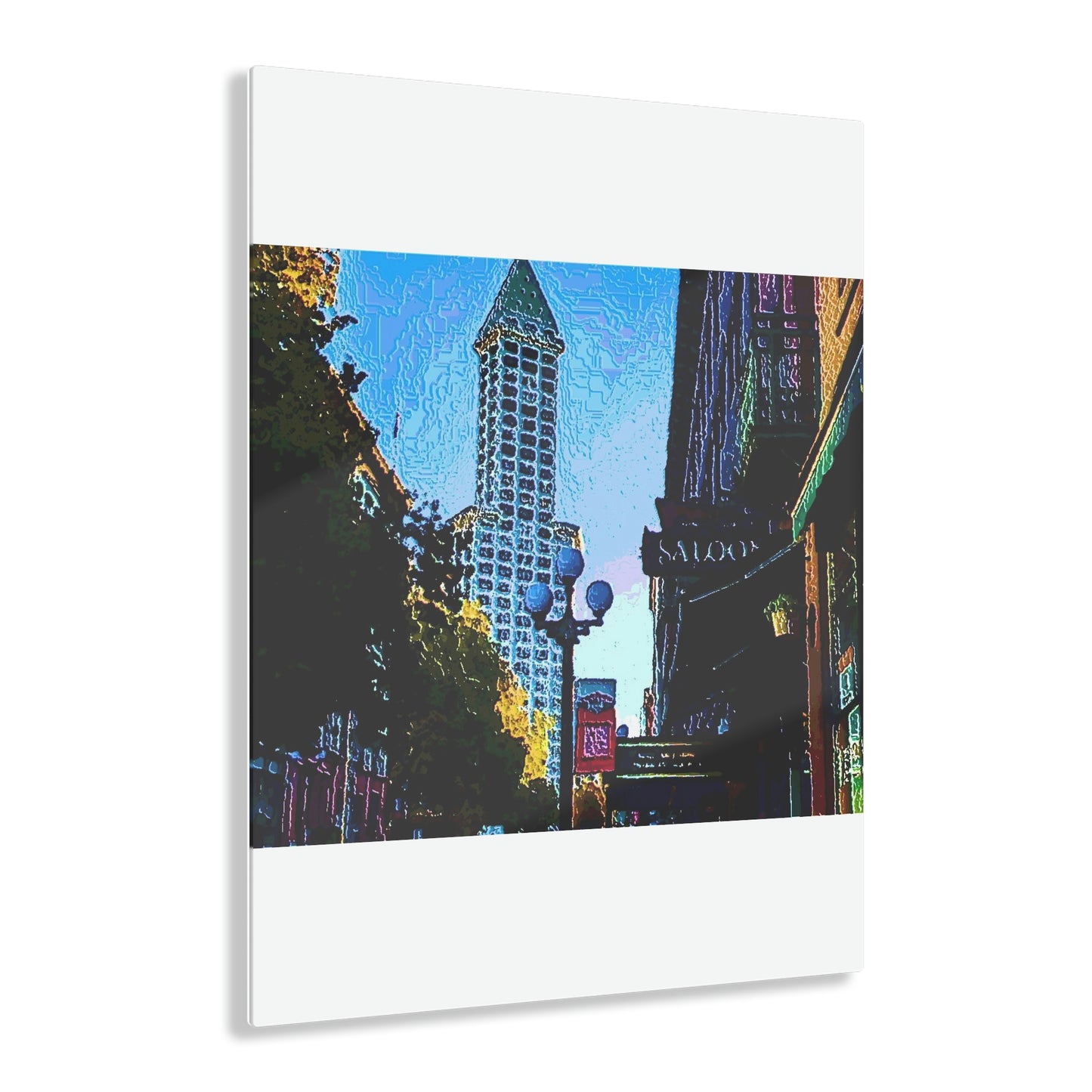 Acrylic Prints ... Pioneer Square & Smith Tower ... 'That World Famous View' ... Colleague Supplied Photo ... Original Works ...