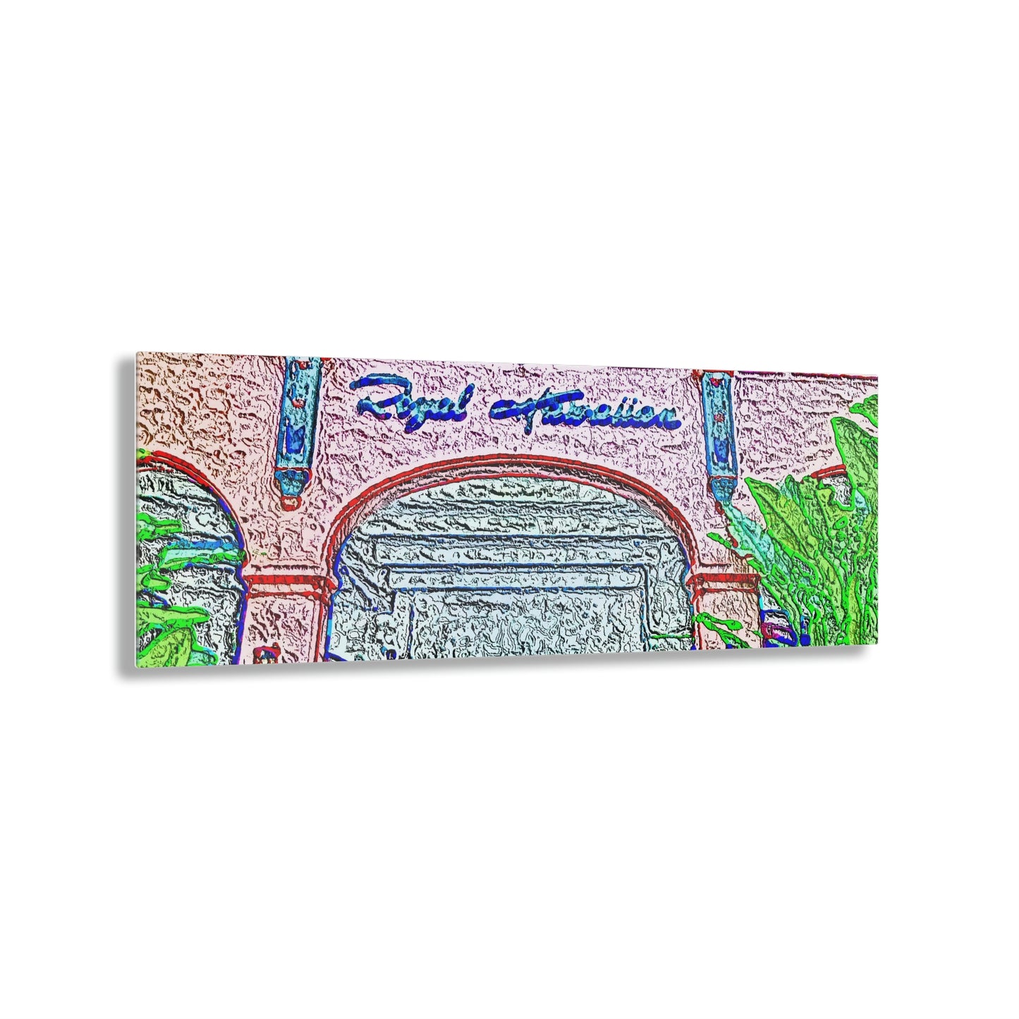 Acrylic Prints ...  "La Grande Entree" At: 'The Pink Palace' ... The Royal Hawai'ian ... Honolulu, HI ... '27Oct2014' ... Original Works ...