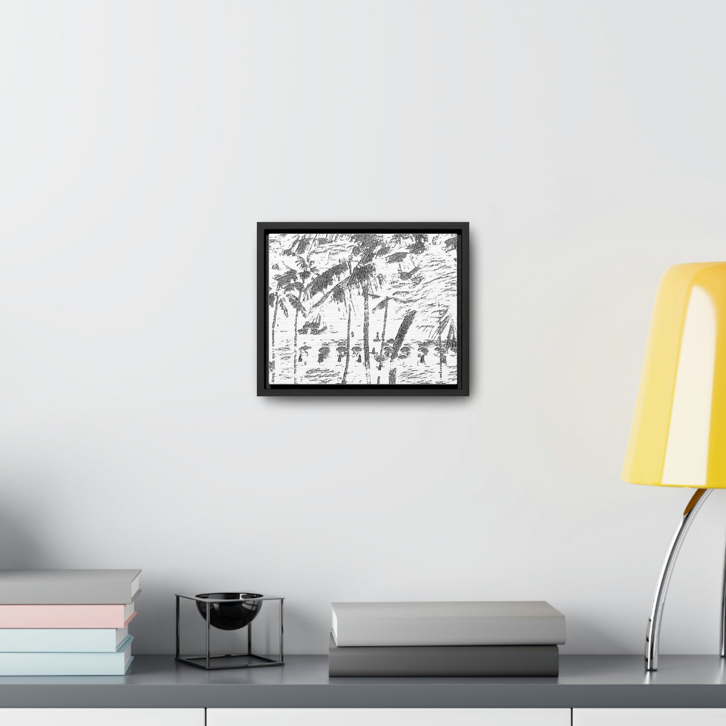 Gallery Canvas Wraps, Horizontal Frame ... "The Royal Hawai'ian: Waikiki Beach_Beach" ... Honolulu, HI ... Ocotber 2014 (Halloween) ... Original Works ...