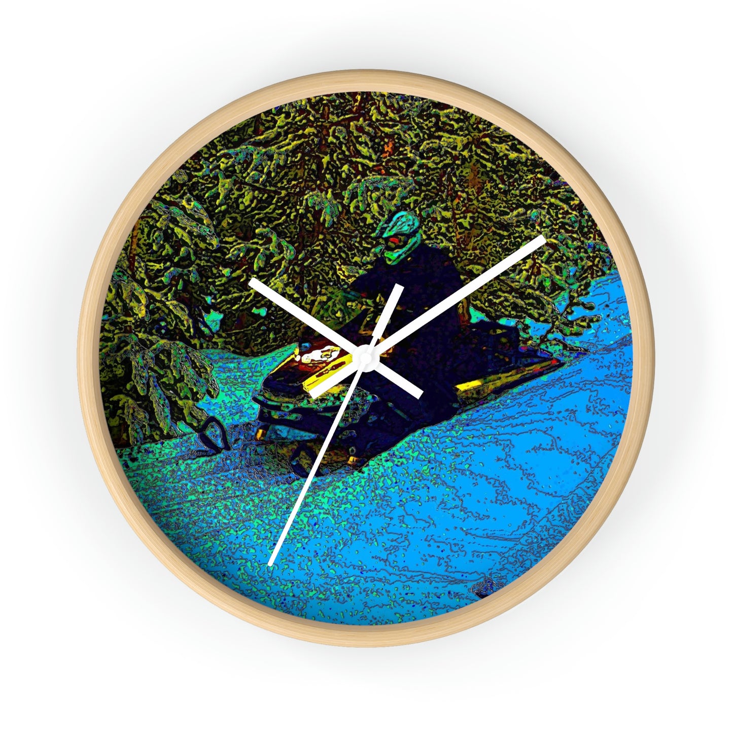 Wall clock ... Yep ... "Another Day ... Riding Through The Wilderness ... " ... February 2023 ... Original Works ...