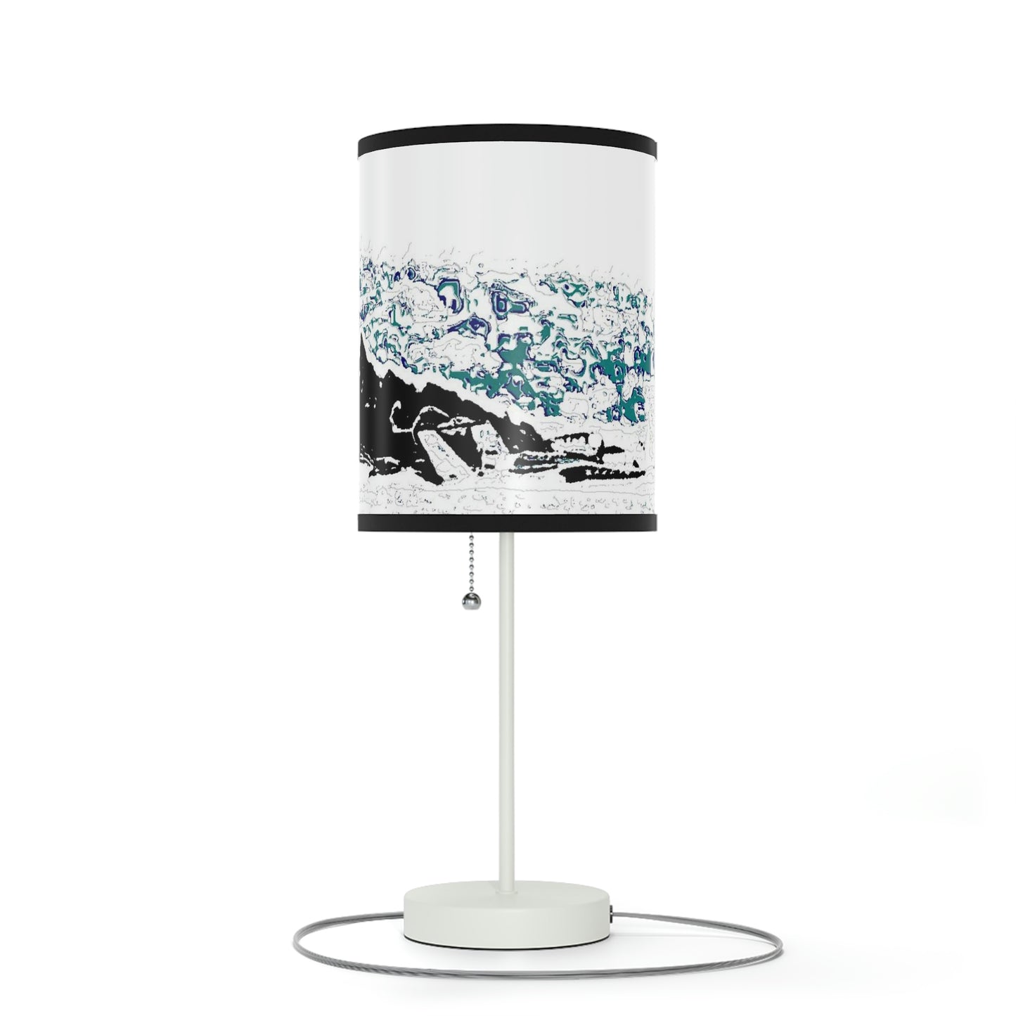 Lamp on a Stand, US|CA plug ... Seattle Columbia Cup On Lake Washington ... "Dave Wilcox Heads For The Win" ... Associate Gift-Photo ... Original Works ...
