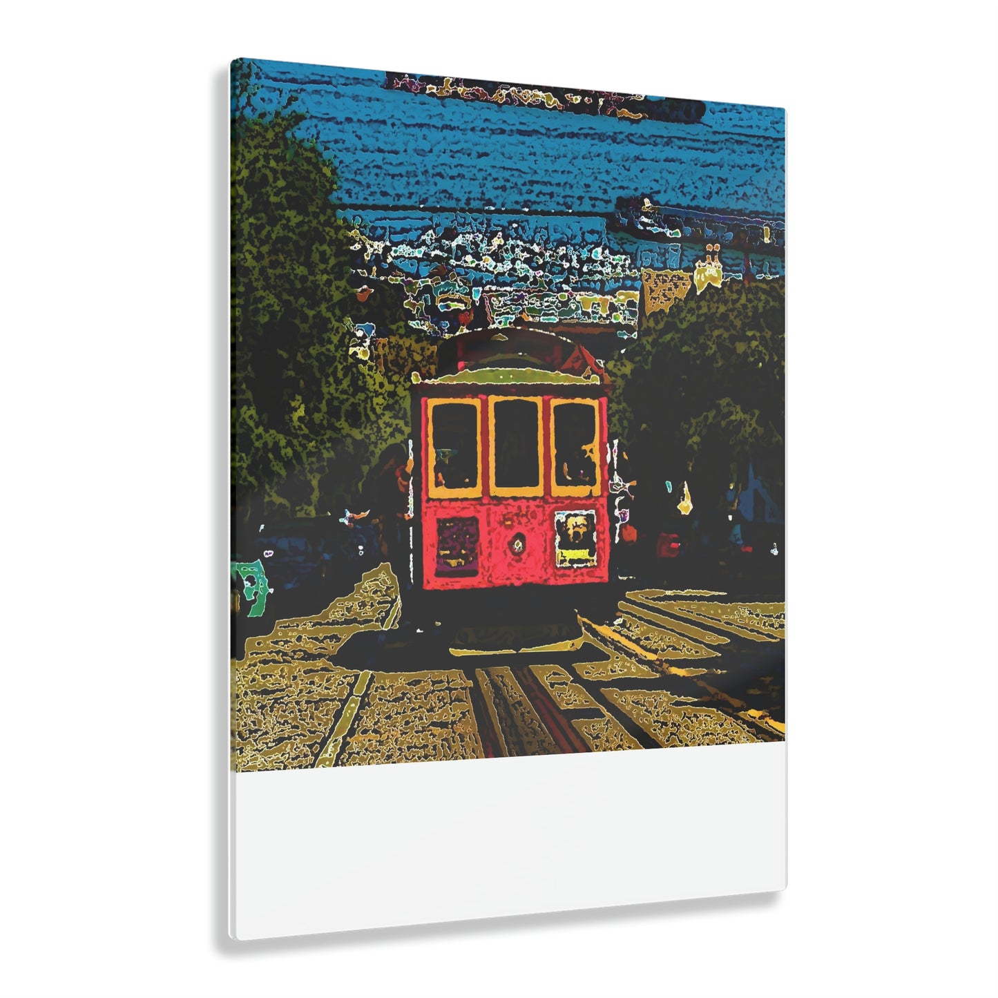 Acrylic Prints ... San Francisco ... 'A Rice-A-Roni-Treat' ... "A Cable Car Classic" ... Family Archives: 1973 ... Original Works ...