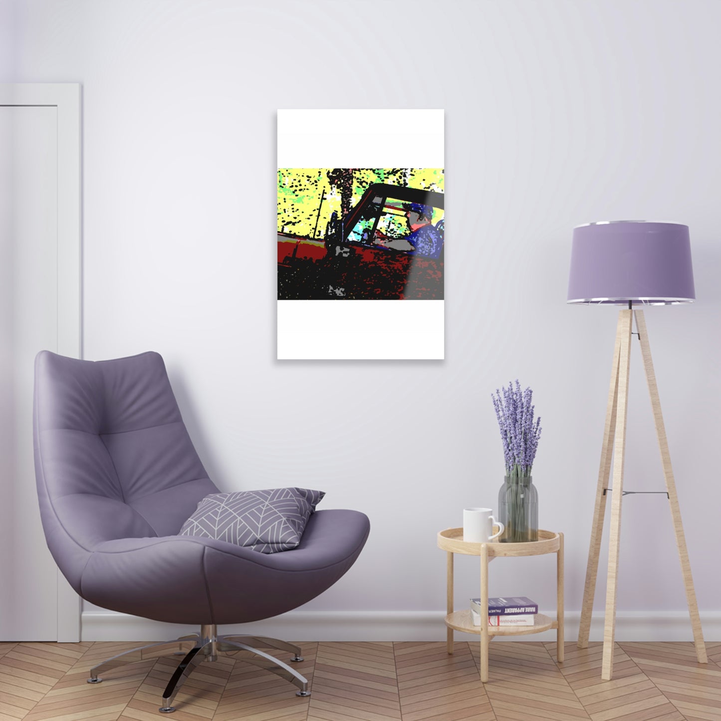 Acrylic Prints ... "Jeep & Bronco-Bustin'-It Up The Mountain Road"  ... Spring 2021 ... Rhett Creek, Idaho ... Original Works ...
