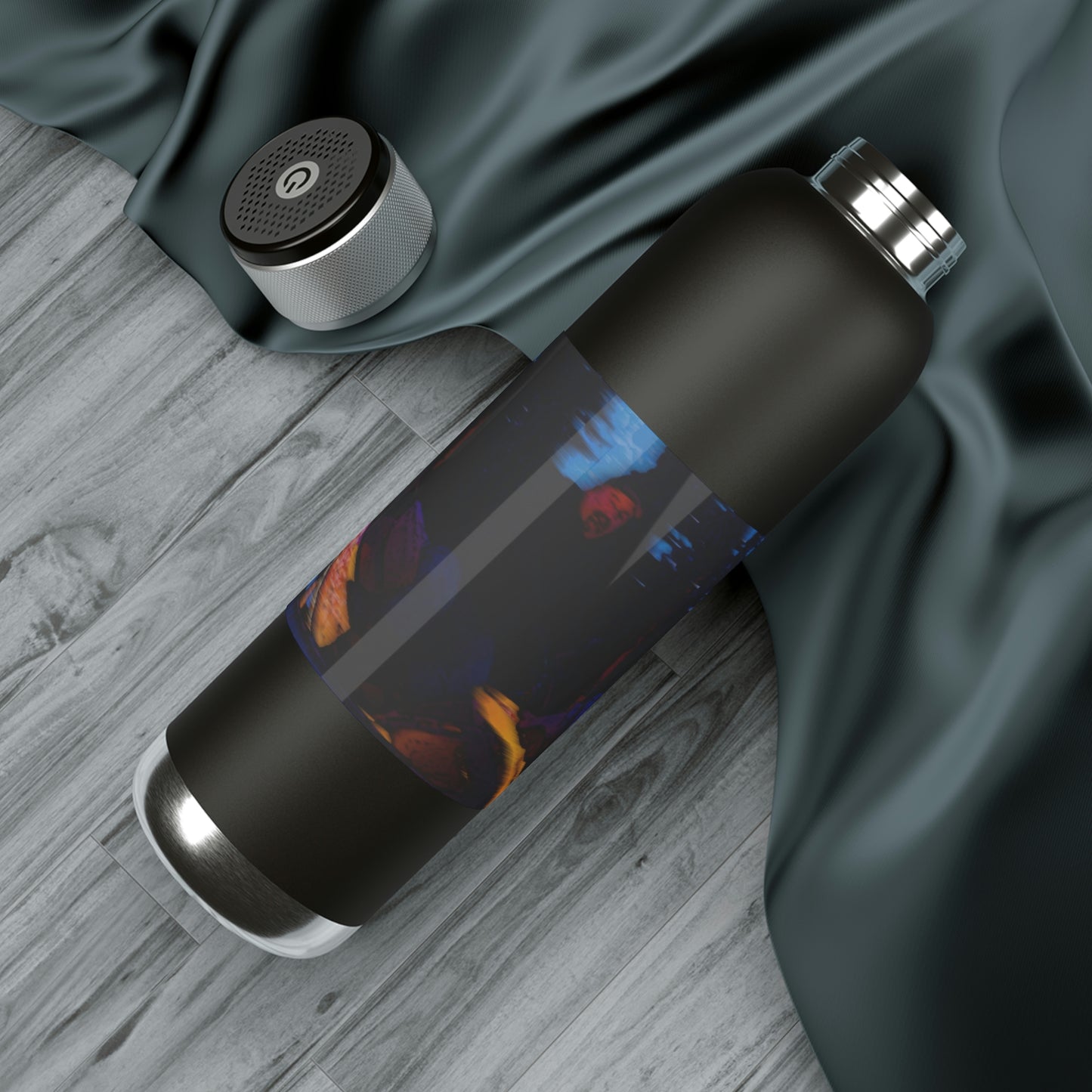 Soundwave Copper Vacuum Audio Bottle 22oz ... Two Modes Of Winter Transportation ... "Which One To Drive Next?" ... Choices-Choices-Choices ... Circa 4Jan23 ... Original Works ...