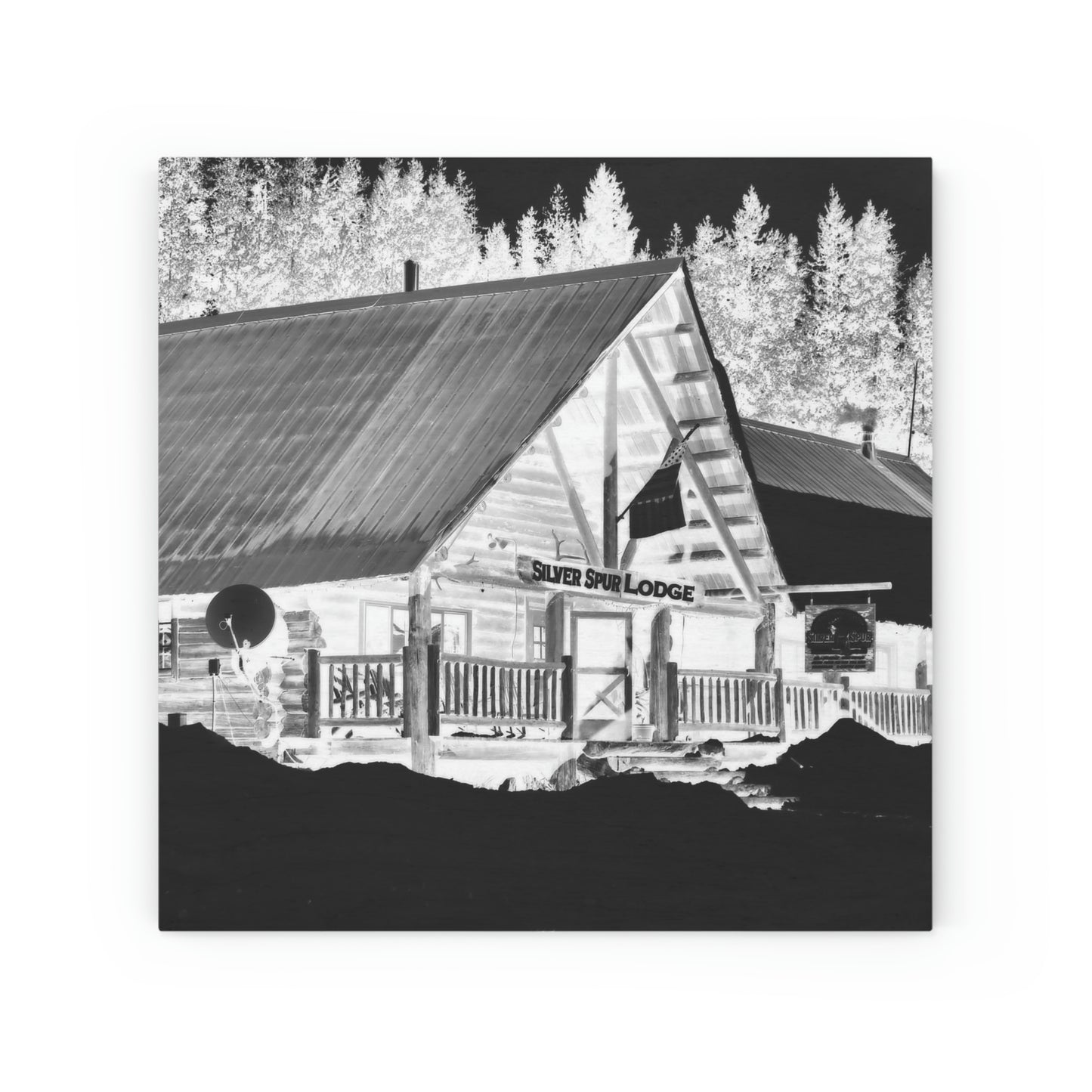 Wood Canvas ... A Beautiful Lodge & Back-Country Outfitter In A Mountain Town ... 'Dixie, Idaho, November 2022' ... Original Works ...