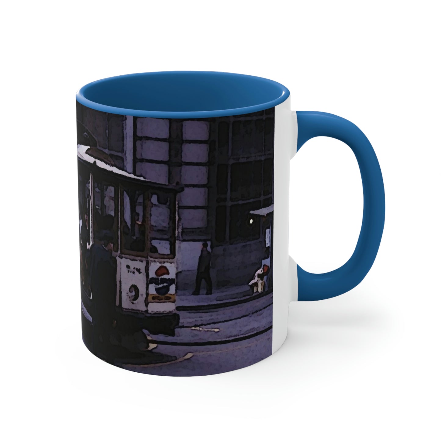 Accent Coffee Mug, 11oz ... San Francisco ... 'Rice-A-Roni-A-San Francisco Treat' ... "A Cable Car Classic" ... Family Archives: 1973 ... Original Works ...
