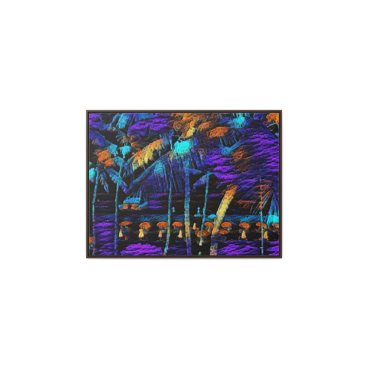 Gallery Canvas Wraps, Horizontal Frame ... "The Royal Hawai'ian: Waikiki Beach_Beach" ... Honolulu, HI ... Ocotber 2014 (Halloween) ... Original Works ...