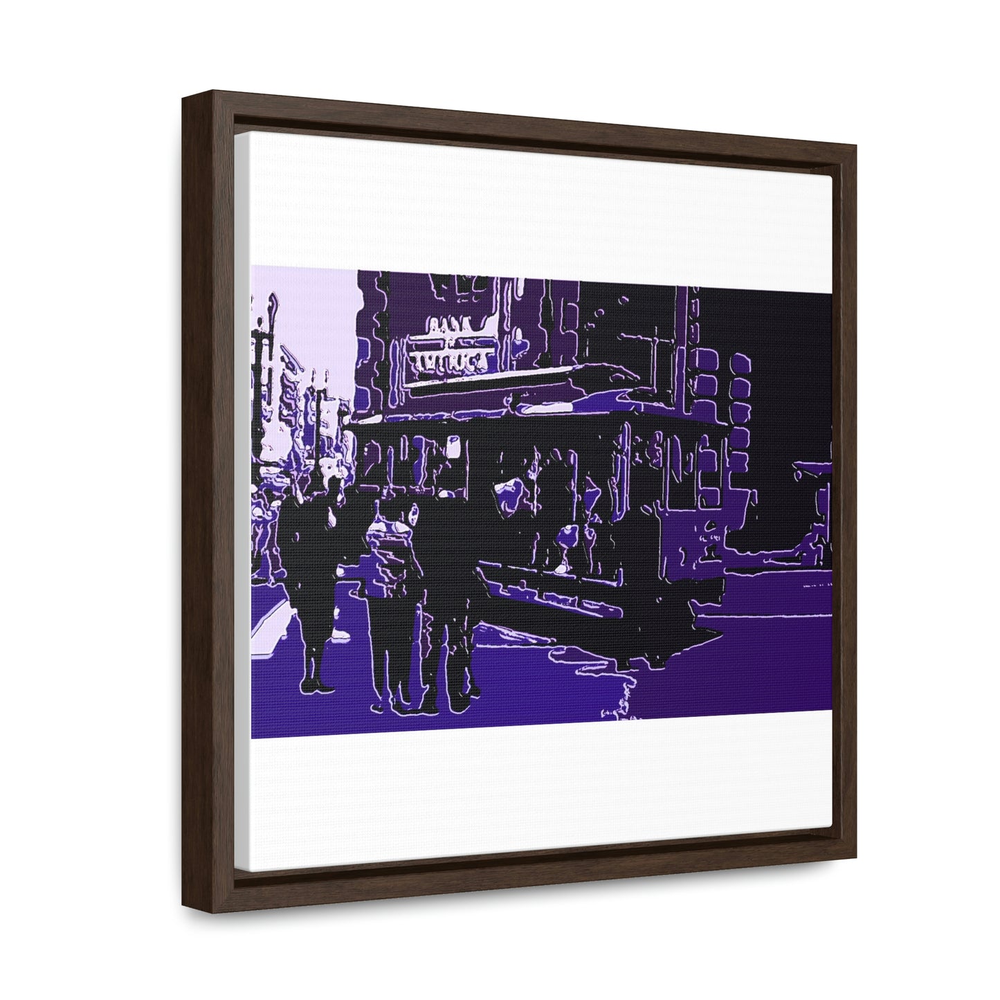 Gallery Canvas Wraps, Square Frame ... San Francisco ... 'Rice-A-Roni-A-San Francisco Treat' ... "A Cable Car Classic" ... Family Archives: 1973 ... Original Works ...