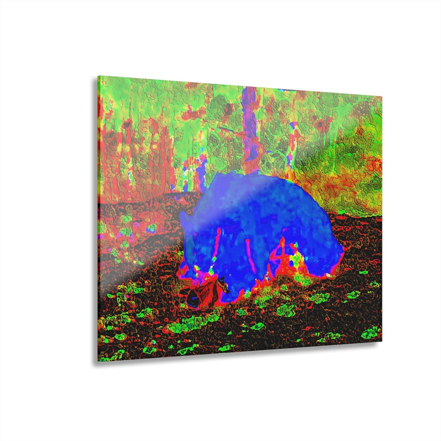 Acrylic Prints (French Cleat Hanging) ... RCY: "Rhett Creek Yogi ... '500 Lbs Of Autumn Season Hunger' ..."  ... September 2022 ... Central Idaho ... Original Works ...