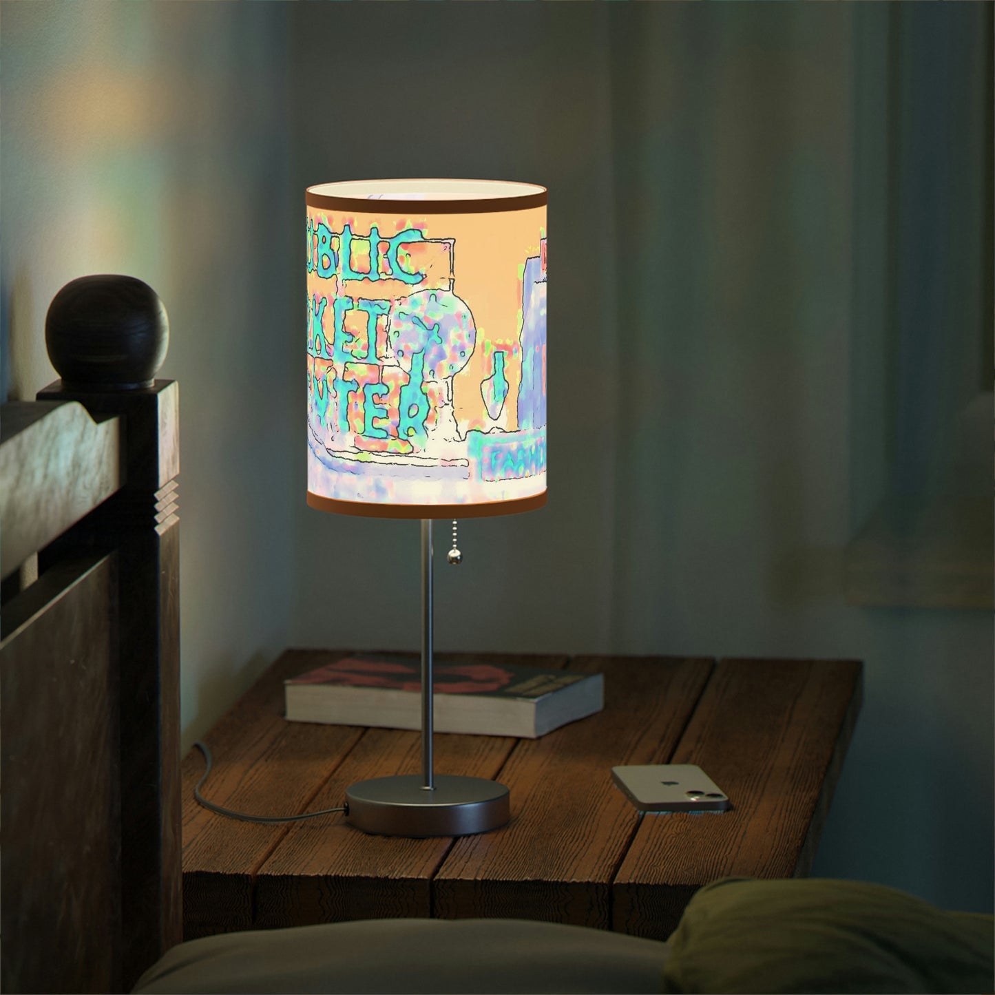 Lamp on a Stand, US|CA plug ... A Little Bit Of Seattle's Public Market "To Light Things Up" ... Seattle, 2013.