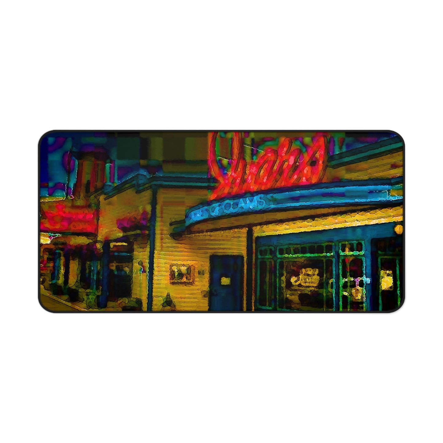 Desk Mat ...  In-A-Hurry & Stressed? ... Remember: Keep "Clam" ... Clam_Happy ...  'Ivars: Seattle Waterfront' ... Personal Archives ... Original Works ...