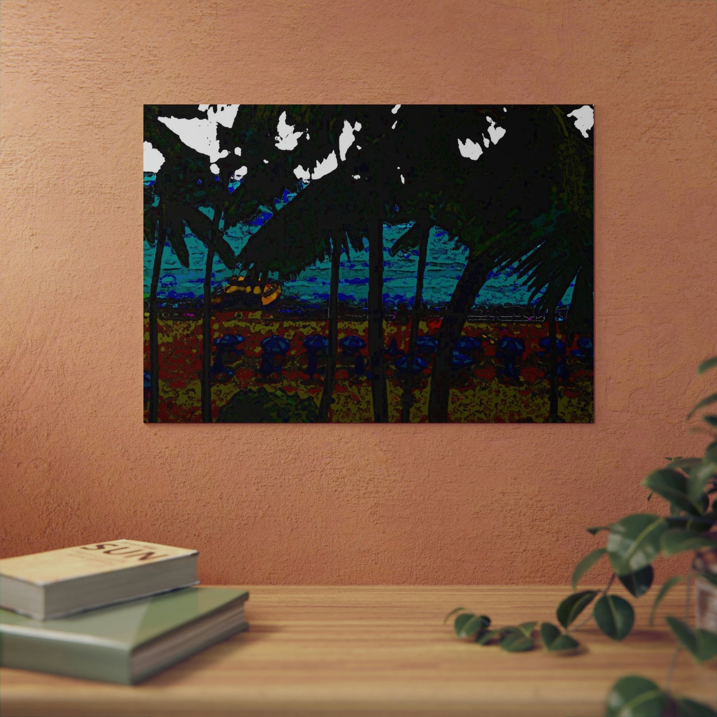 Aluminum Composite Panels ... "Where The Beach Chaise's & Ocean Catermeran Await You" ... Waikiki Beach, Honolulu, Oahu, HI ... Oct2014 ... Original Works ...