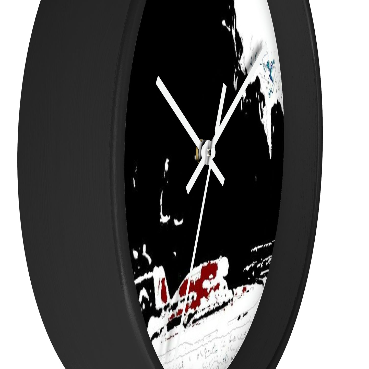 Wall clock ... Seattle Columbia Cup On Lake Washington ... "Dave Wilcox Heads For The Win" ... Associate Gift-Photo ... Original Works ...